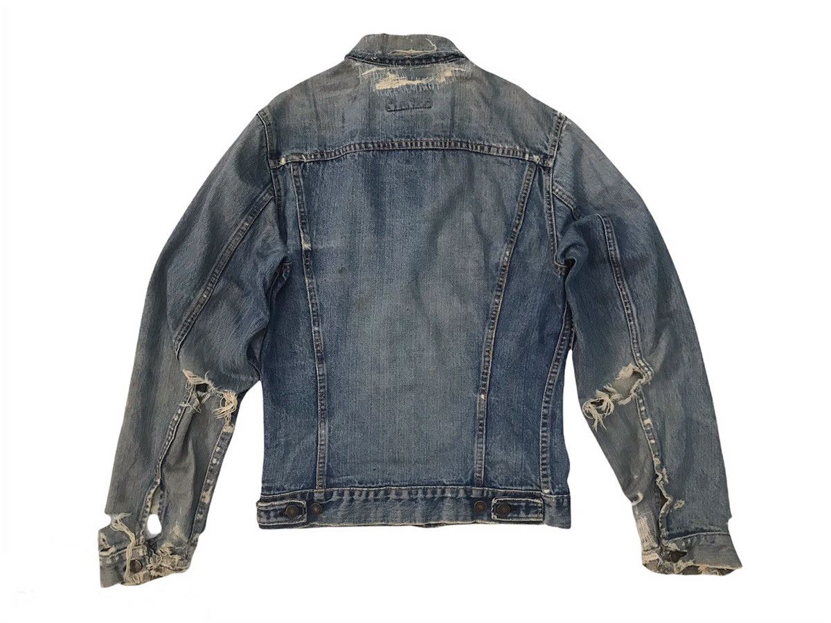 Levi's Vtg Distress Levis Big E Button No 526 Denim Jacket Size US S / EU 44-46 / 1 - 2 Thumbnail