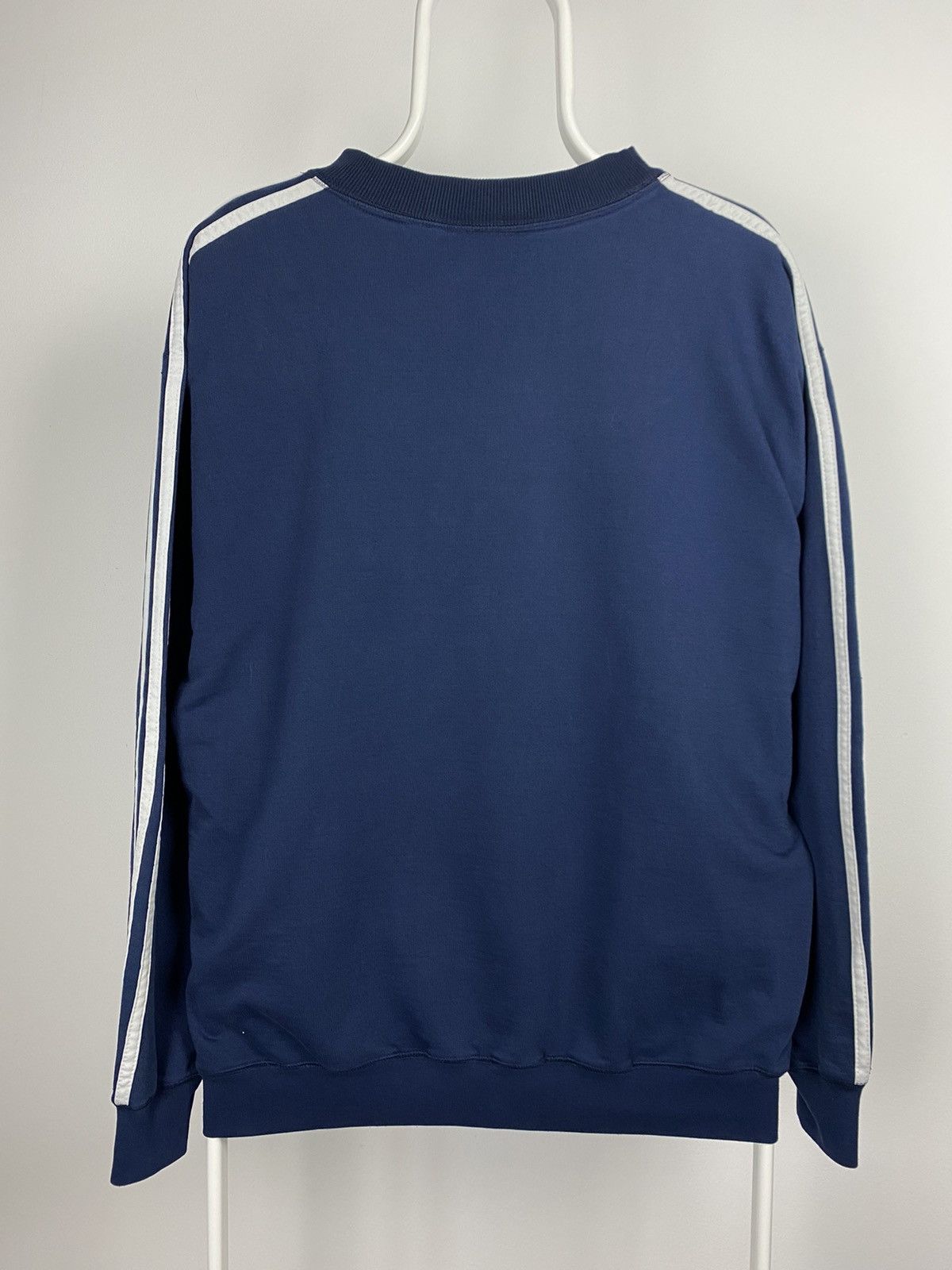 Adidas Adidas Equipment vintage center logo sweatshirt EQT navy 90s Size US XL / EU 56 / 4 - 8 Thumbnail