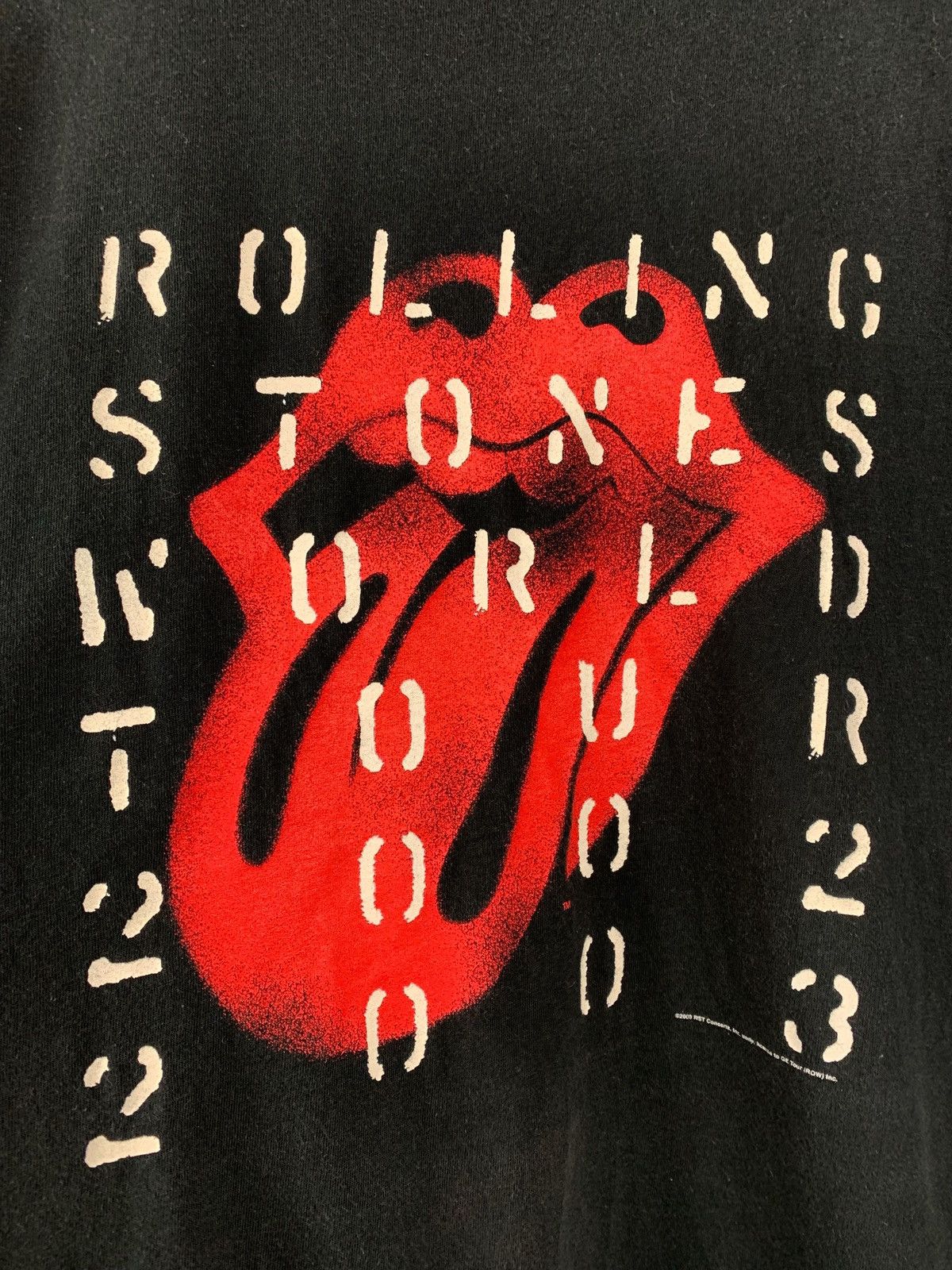 Band Tees Vintage 2002-2003 The Rolling Stones World Tour T-Shirt Size US L / EU 52-54 / 3 - 8 Thumbnail