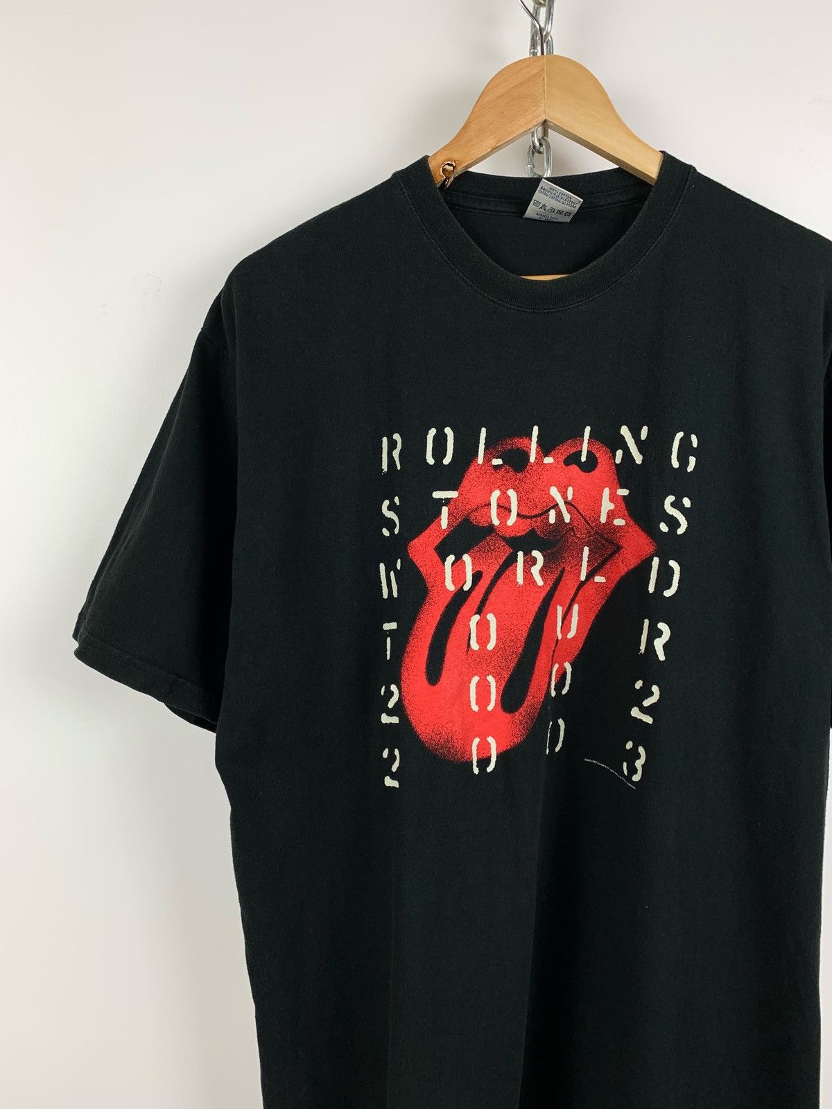 Band Tees Vintage 2002-2003 The Rolling Stones World Tour T-Shirt Size US L / EU 52-54 / 3 - 3 Thumbnail