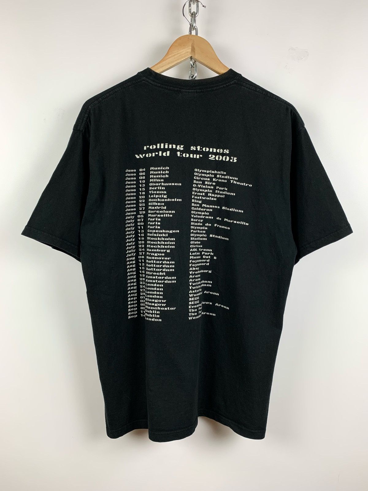 Band Tees Vintage 2002-2003 The Rolling Stones World Tour T-Shirt Size US L / EU 52-54 / 3 - 2 Thumbnail