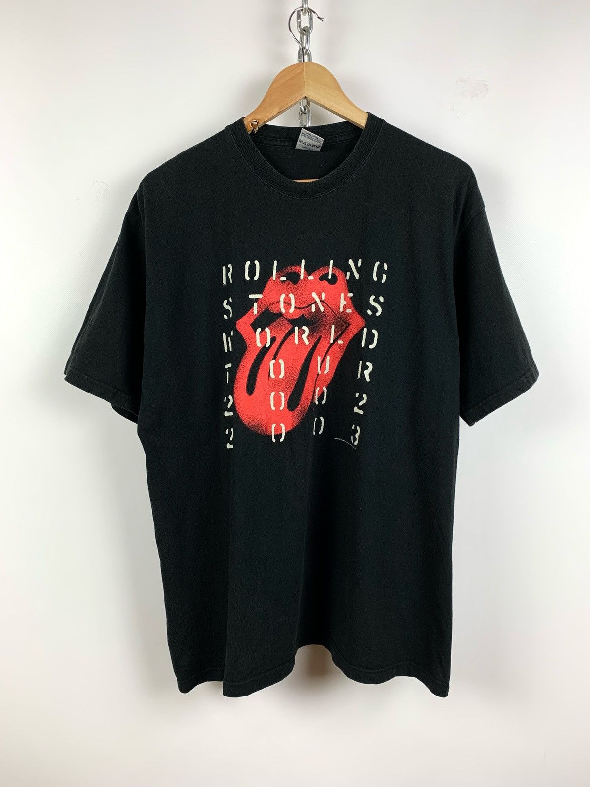 Band Tees Vintage 2002-2003 The Rolling Stones World Tour T-Shirt Size US L / EU 52-54 / 3 - 1 Thumbnail