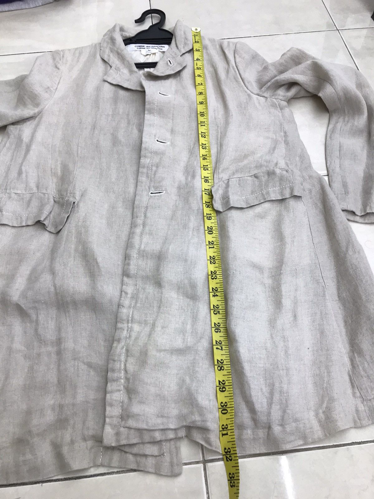 CDG by Comme des Garcons Vintage CDG Trench Coat Comme Des Garçons Cardigan Coat Size US M / EU 48-50 / 2 - 8 Thumbnail