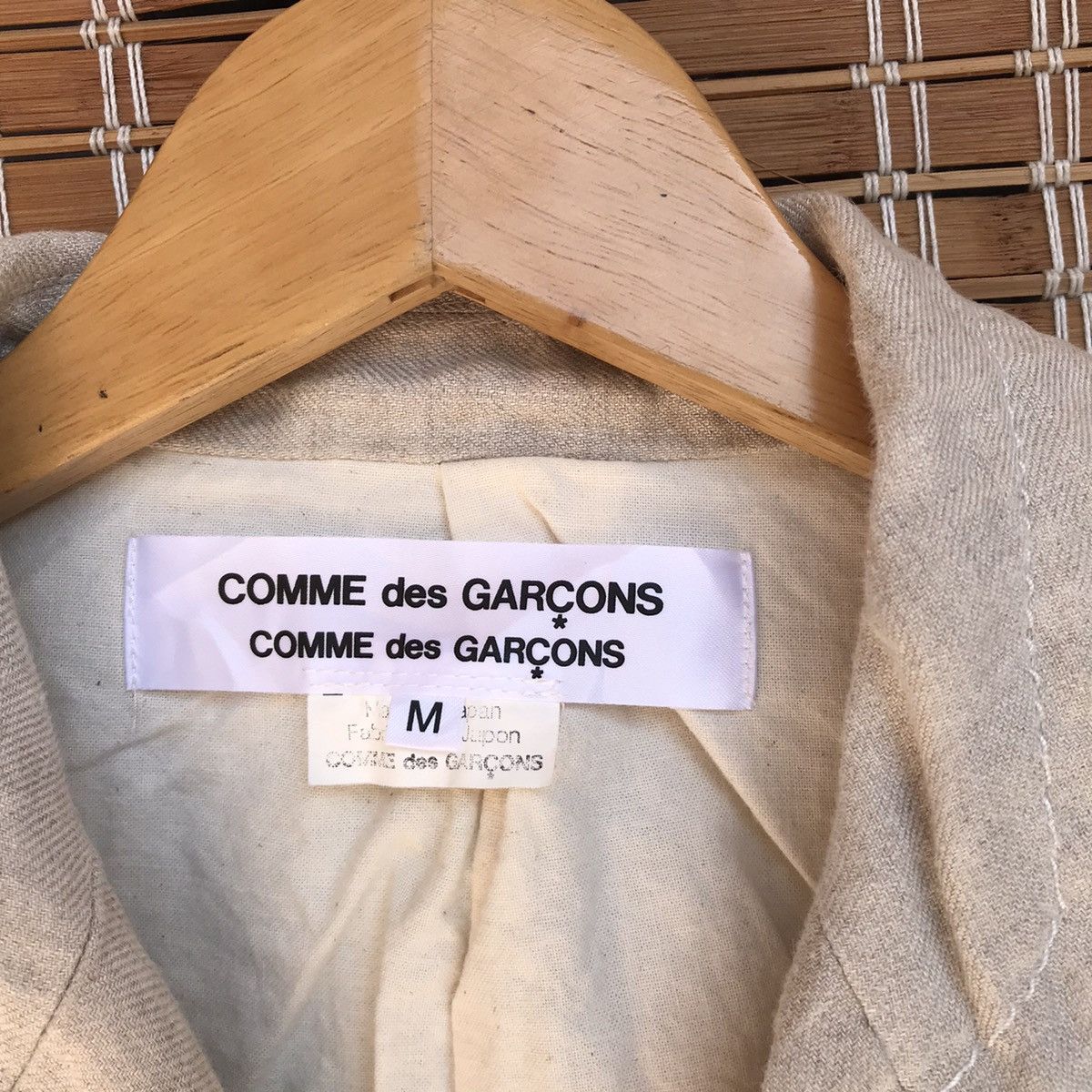 CDG by Comme des Garcons Vintage CDG Trench Coat Comme Des Garçons Cardigan Coat Size US M / EU 48-50 / 2 - 5 Thumbnail