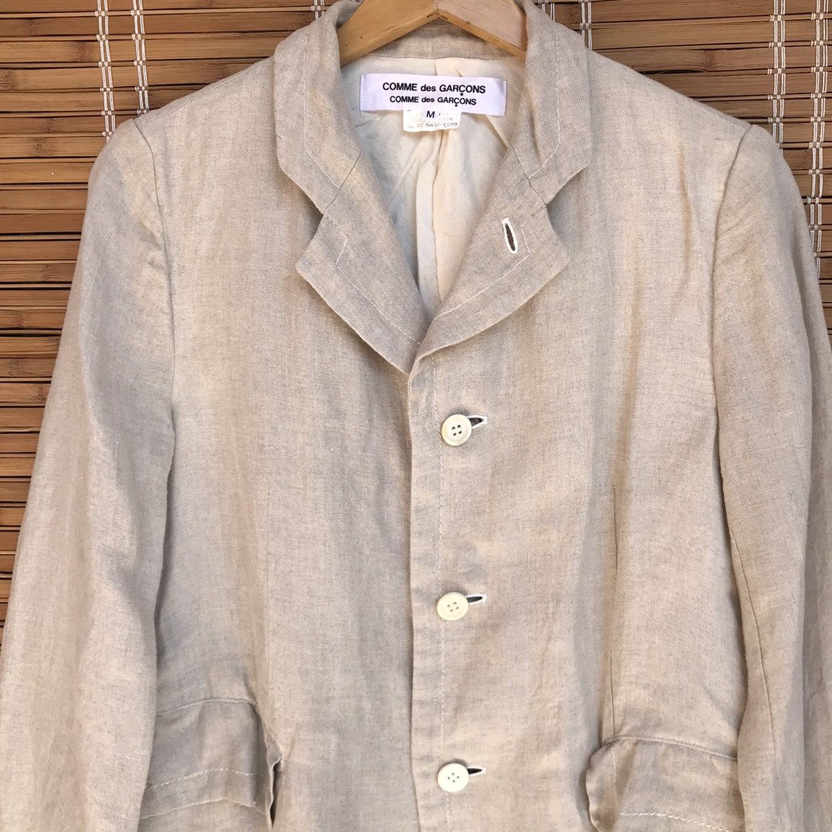 CDG by Comme des Garcons Vintage CDG Trench Coat Comme Des Garçons Cardigan Coat Size US M / EU 48-50 / 2 - 3 Thumbnail