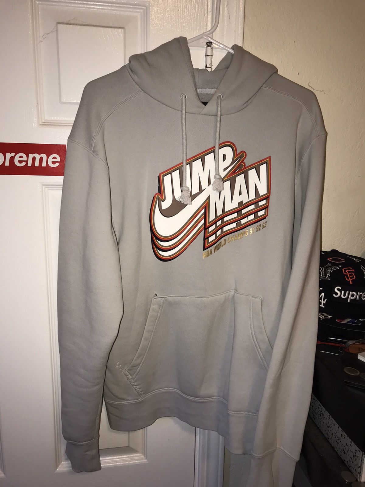 Jordan Brand × Nike Jordan Jumpman Nike Fleece Hoodie Small Size US S / EU 44-46 / 1 - 1 Thumbnail