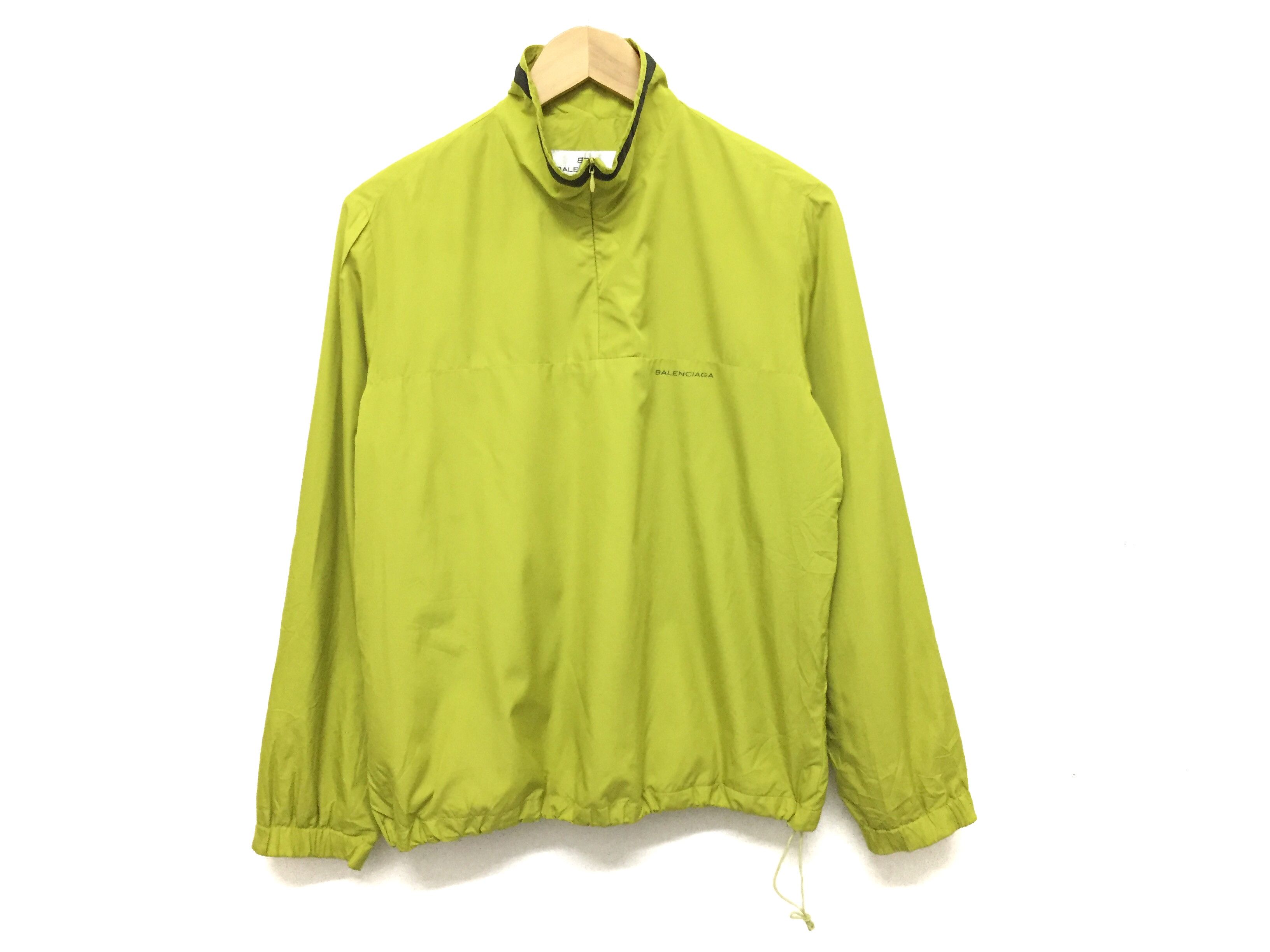 Balenciaga × Vintage Vtg BALENCIAGA light Windbreaker apple green jacket Size US S / EU 44-46 / 1 - 5 Thumbnail