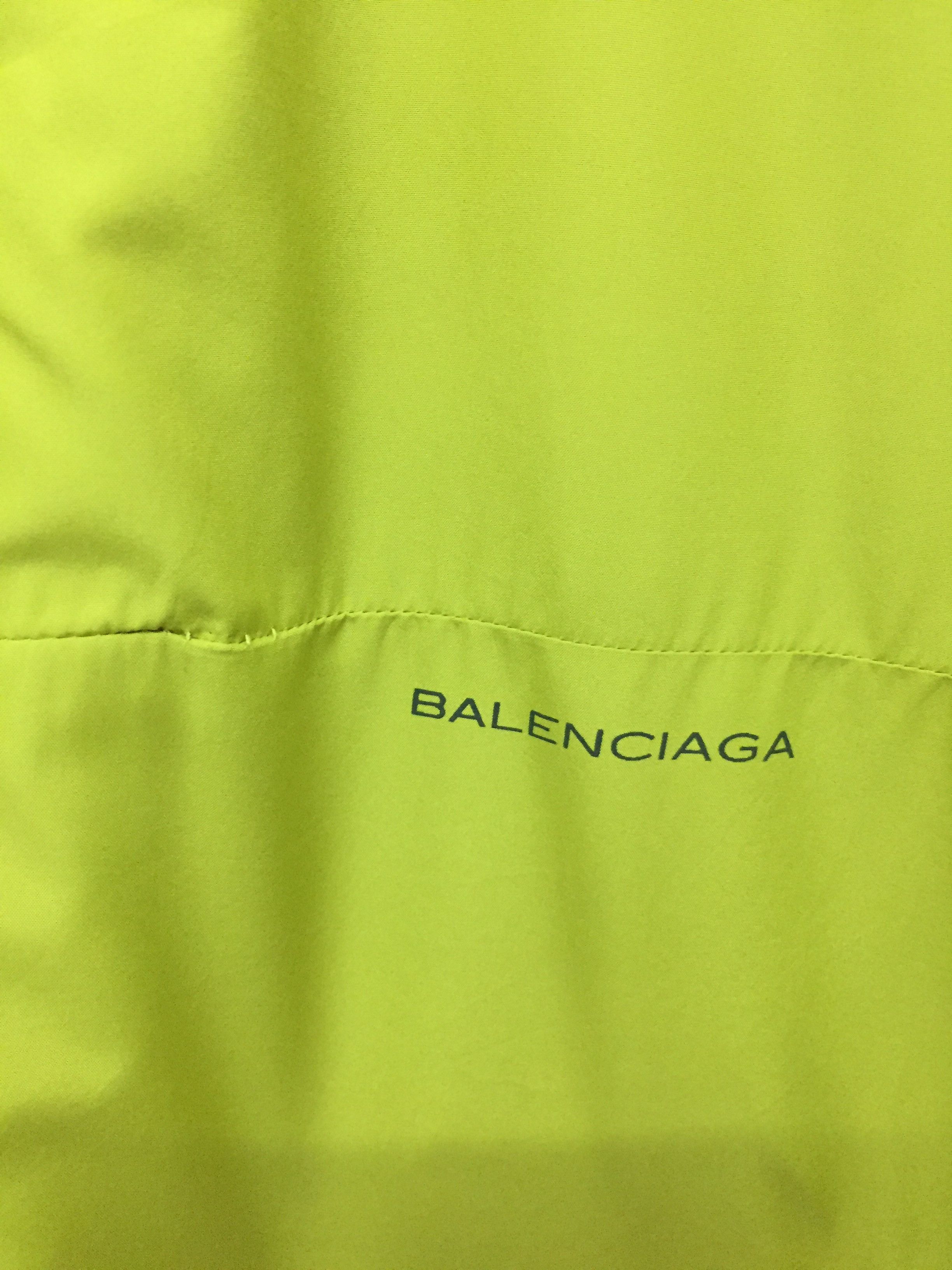 Balenciaga × Vintage Vtg BALENCIAGA light Windbreaker apple green jacket Size US S / EU 44-46 / 1 - 9 Thumbnail