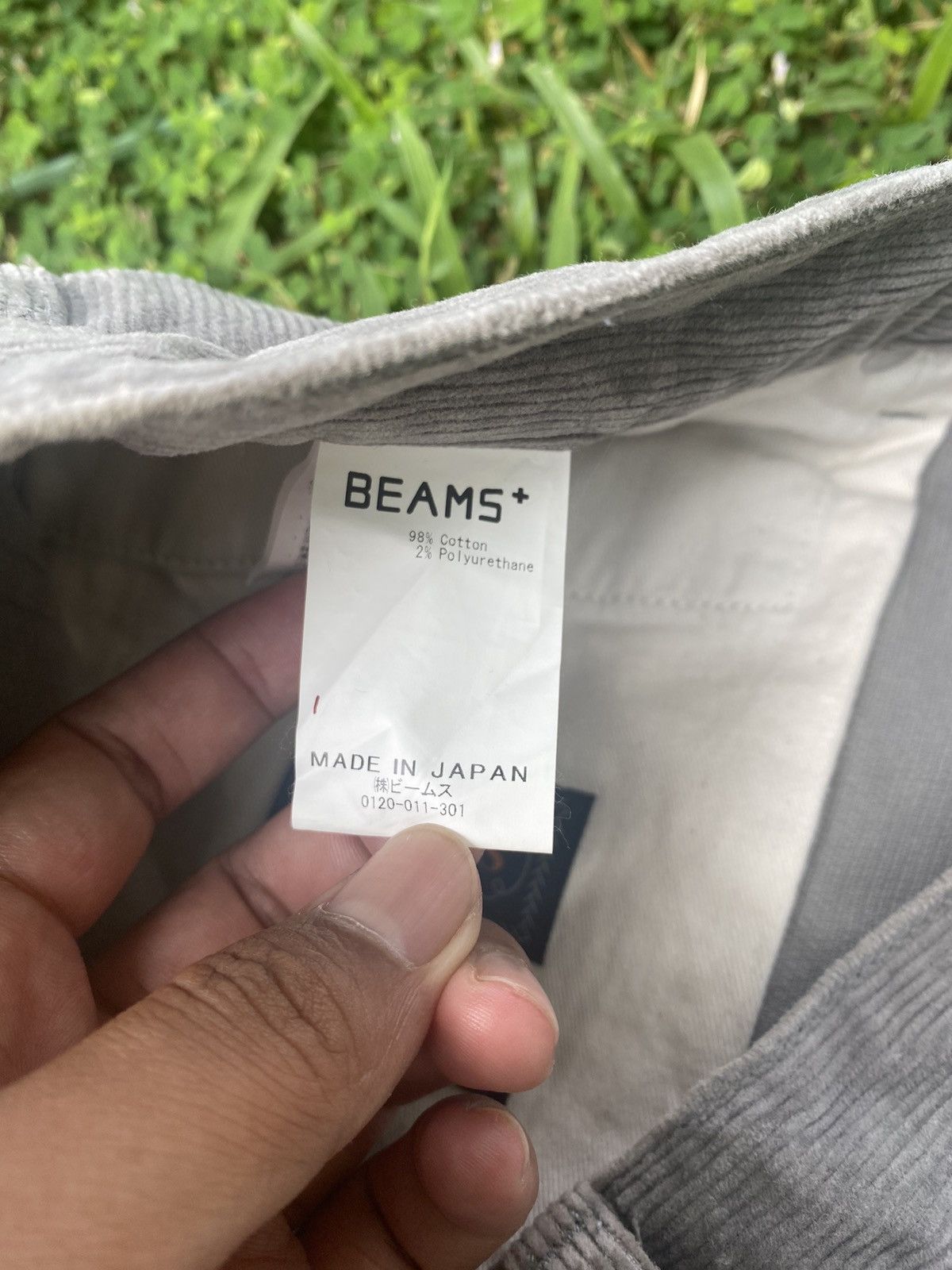 Beams Plus grey corduroy pants Size US 36 / EU 52 - 8 Thumbnail