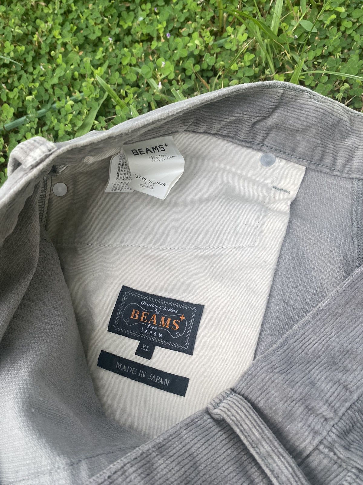 Beams Plus grey corduroy pants Size US 36 / EU 52 - 7 Thumbnail