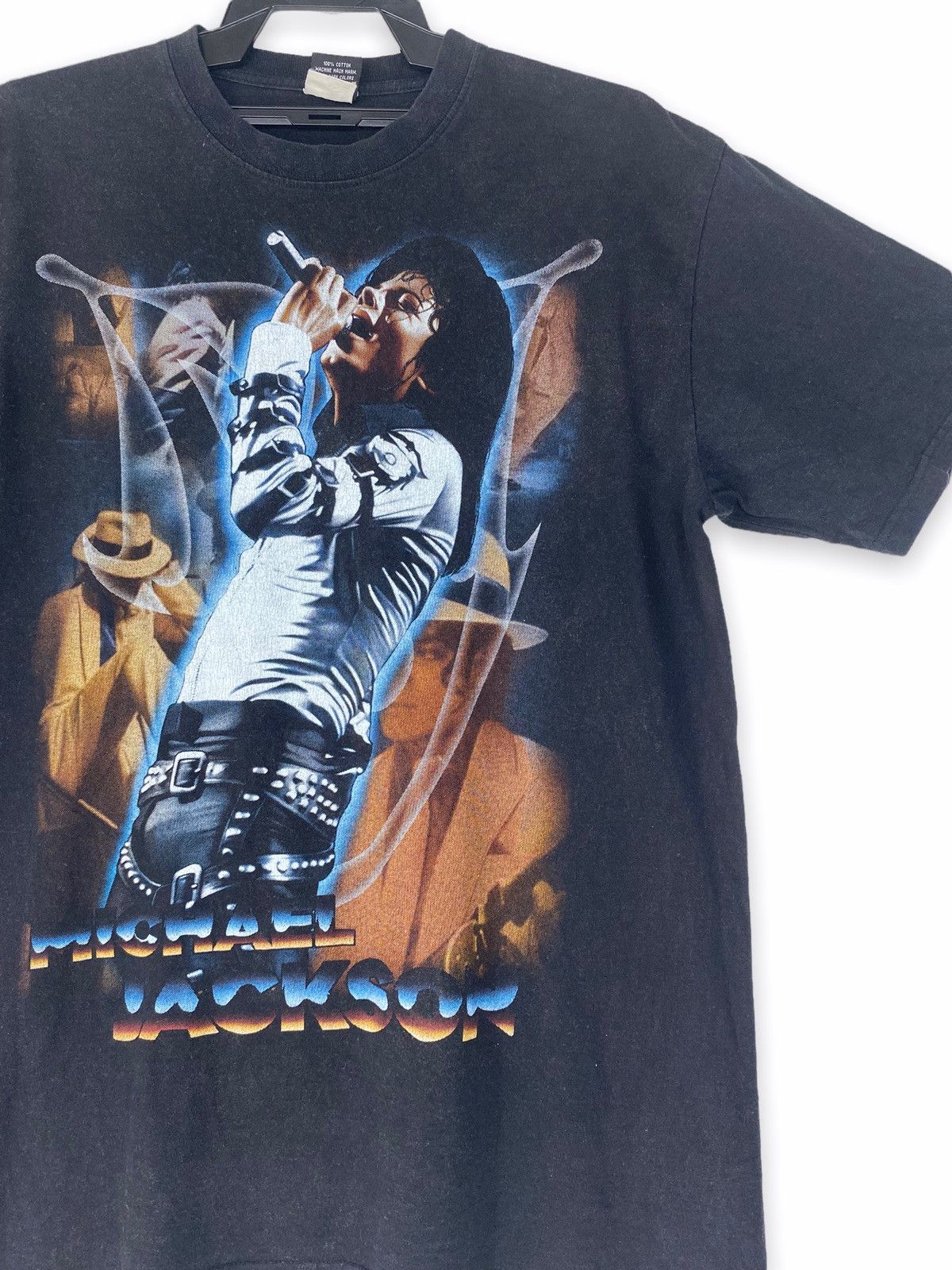 Band Tees Vintage Michael Jackson king of pop Size US L / EU 52-54 / 3 - 2 Thumbnail