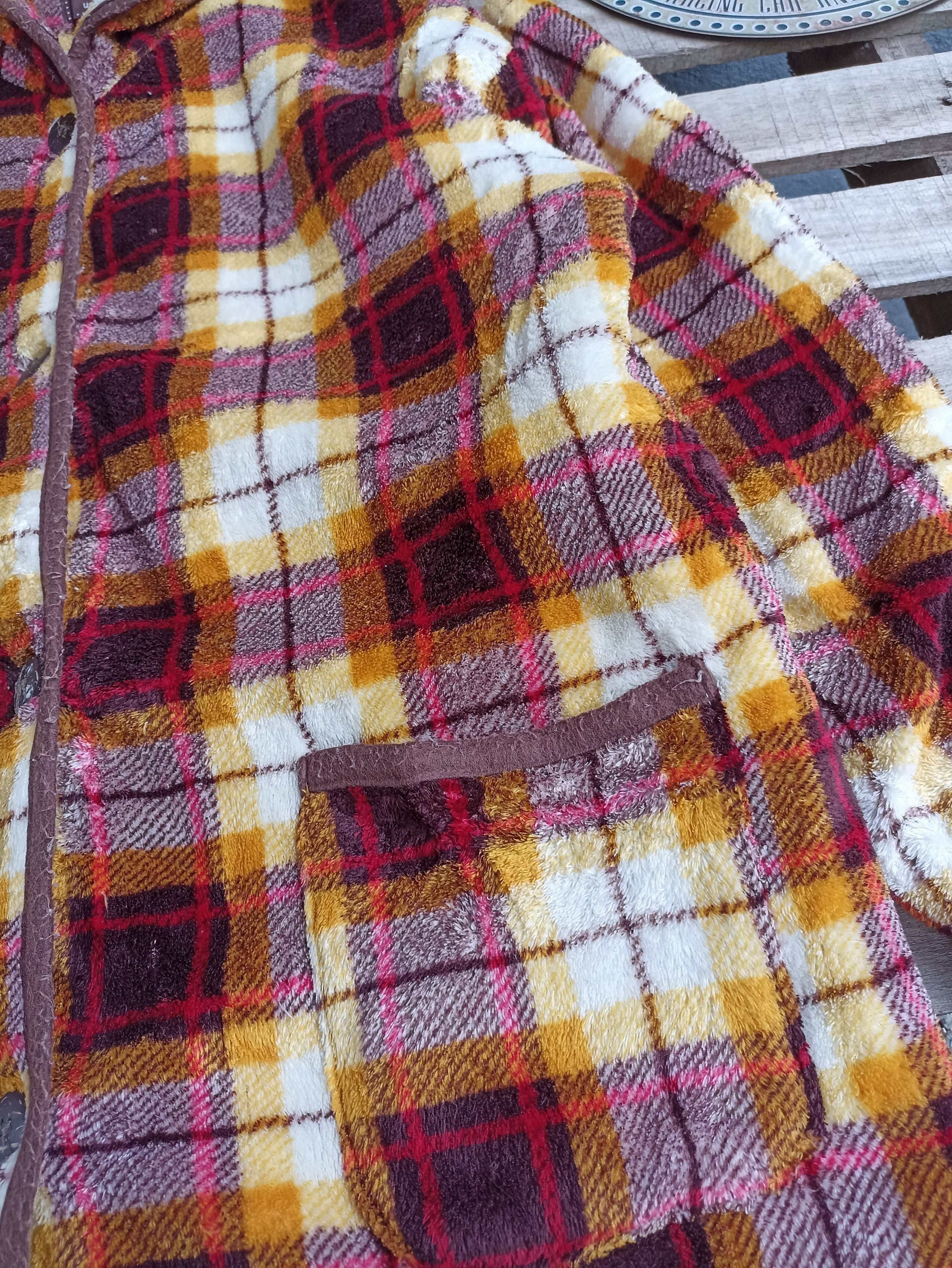 Japanese Brand Japanesebrand Plaid Fleece Size US M / EU 48-50 / 2 - 2 Thumbnail