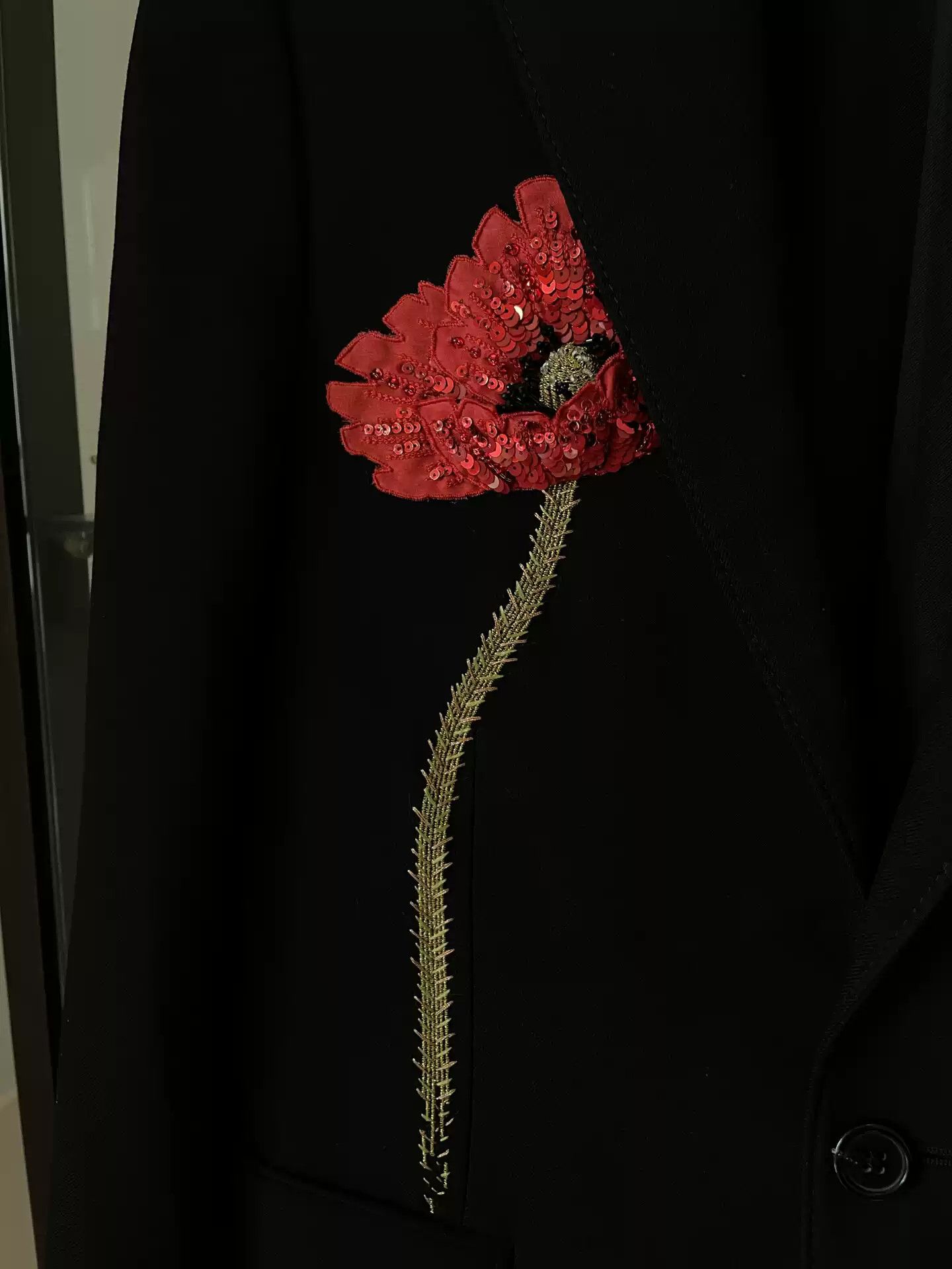 Yves Saint Laurent Saint Laurent 15Ss Poppy Blazer Size 42 Size US S / EU 44-46 / 1 - 3 Thumbnail