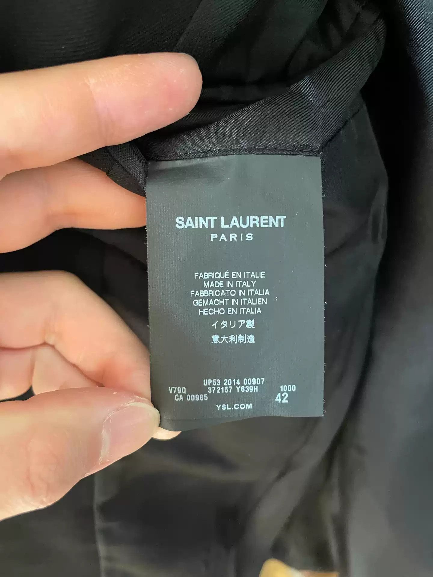 Yves Saint Laurent Saint Laurent 15Ss Poppy Blazer Size 42 Size US S / EU 44-46 / 1 - 5 Thumbnail