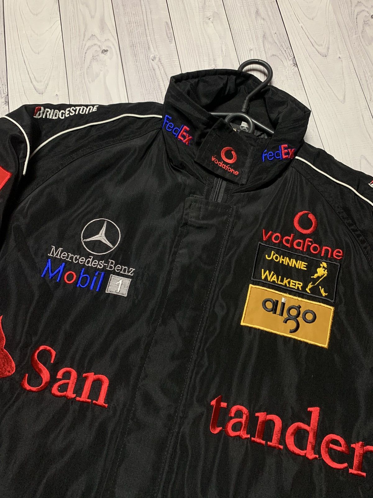 Mercedes-Benz × Vintage Vintage Mercedes Benz racing jacket logo rare size L/XL Size US L / EU 52-54 / 3 - 5 Thumbnail