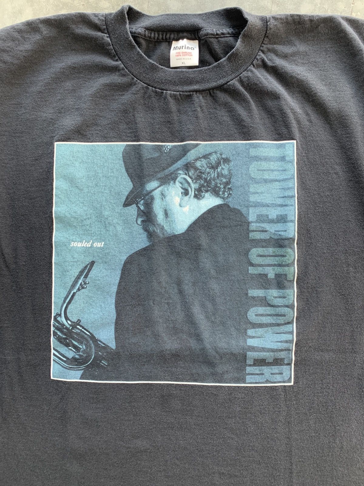 Band Tees × Vintage Vintage 90s Tower of Power Graphic Tee Essential Size US XL / EU 56 / 4 - 2 Thumbnail