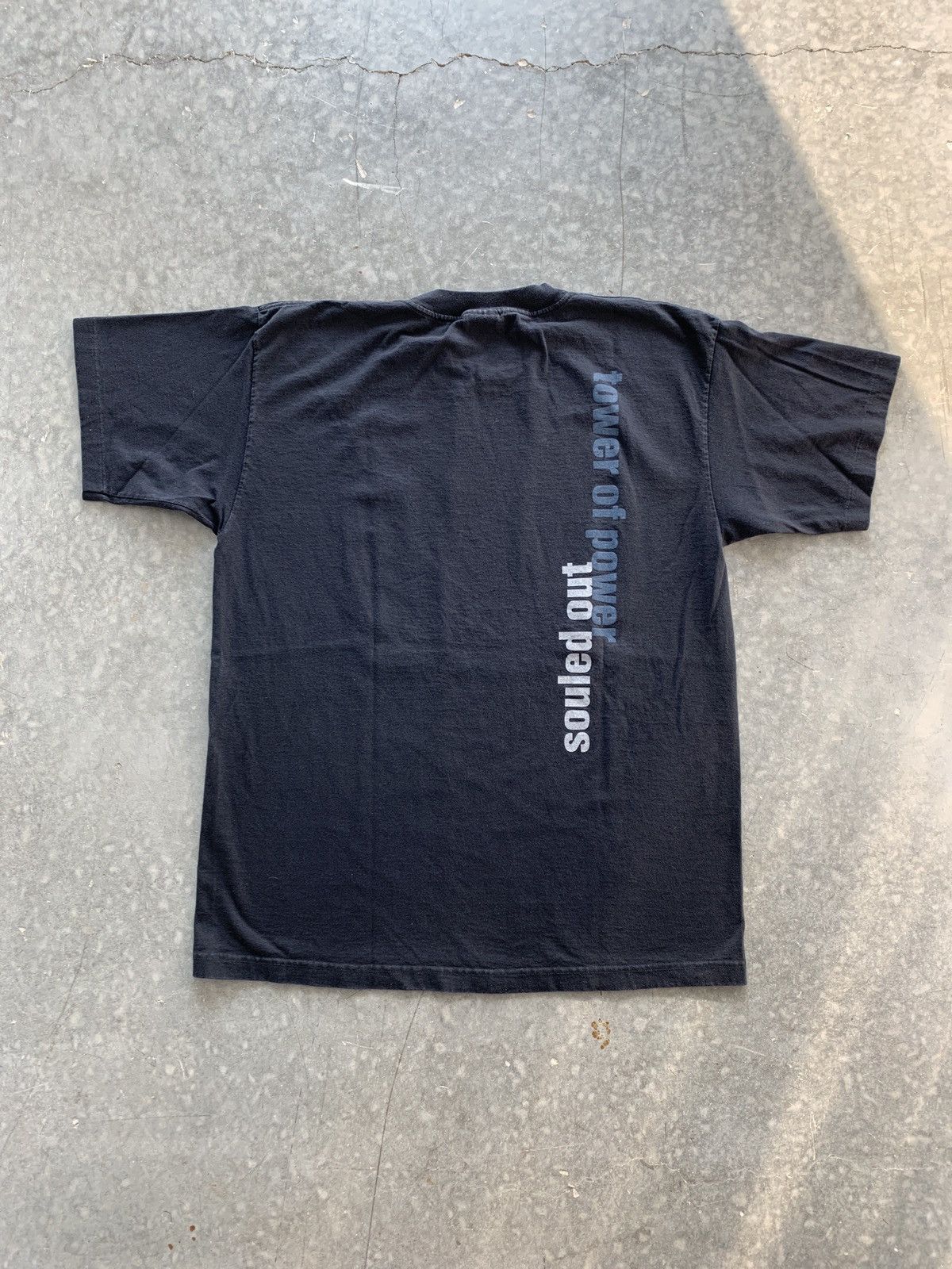 Band Tees × Vintage Vintage 90s Tower of Power Graphic Tee Essential Size US XL / EU 56 / 4 - 4 Thumbnail
