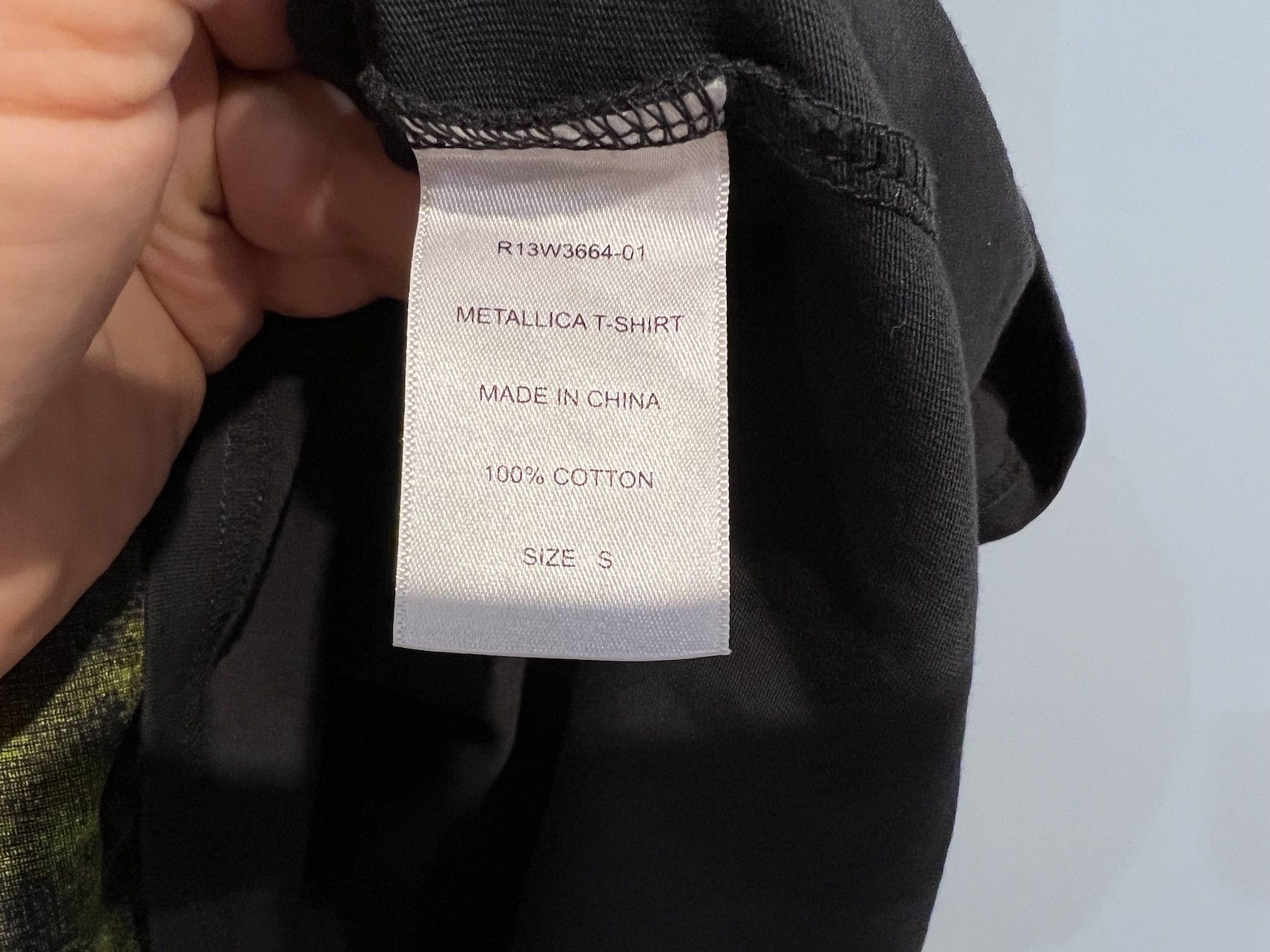 R13 SS'18 T-shirt Metallica Size US S / EU 44-46 / 1 - 4 Thumbnail