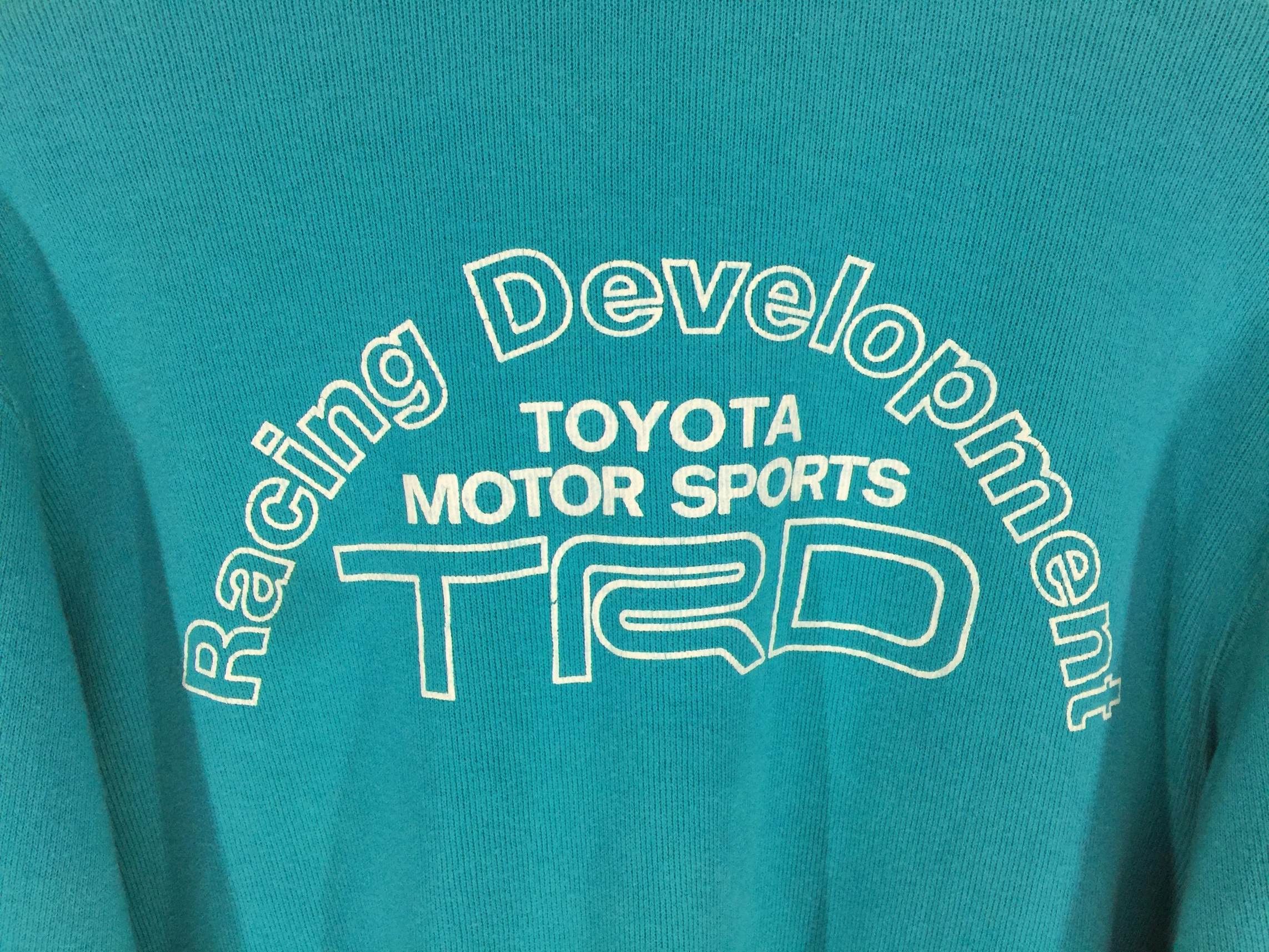 Japanese Brand × Vintage TRD Toyota racing development vintage 90s pullover Size US M / EU 48-50 / 2 - 6 Thumbnail