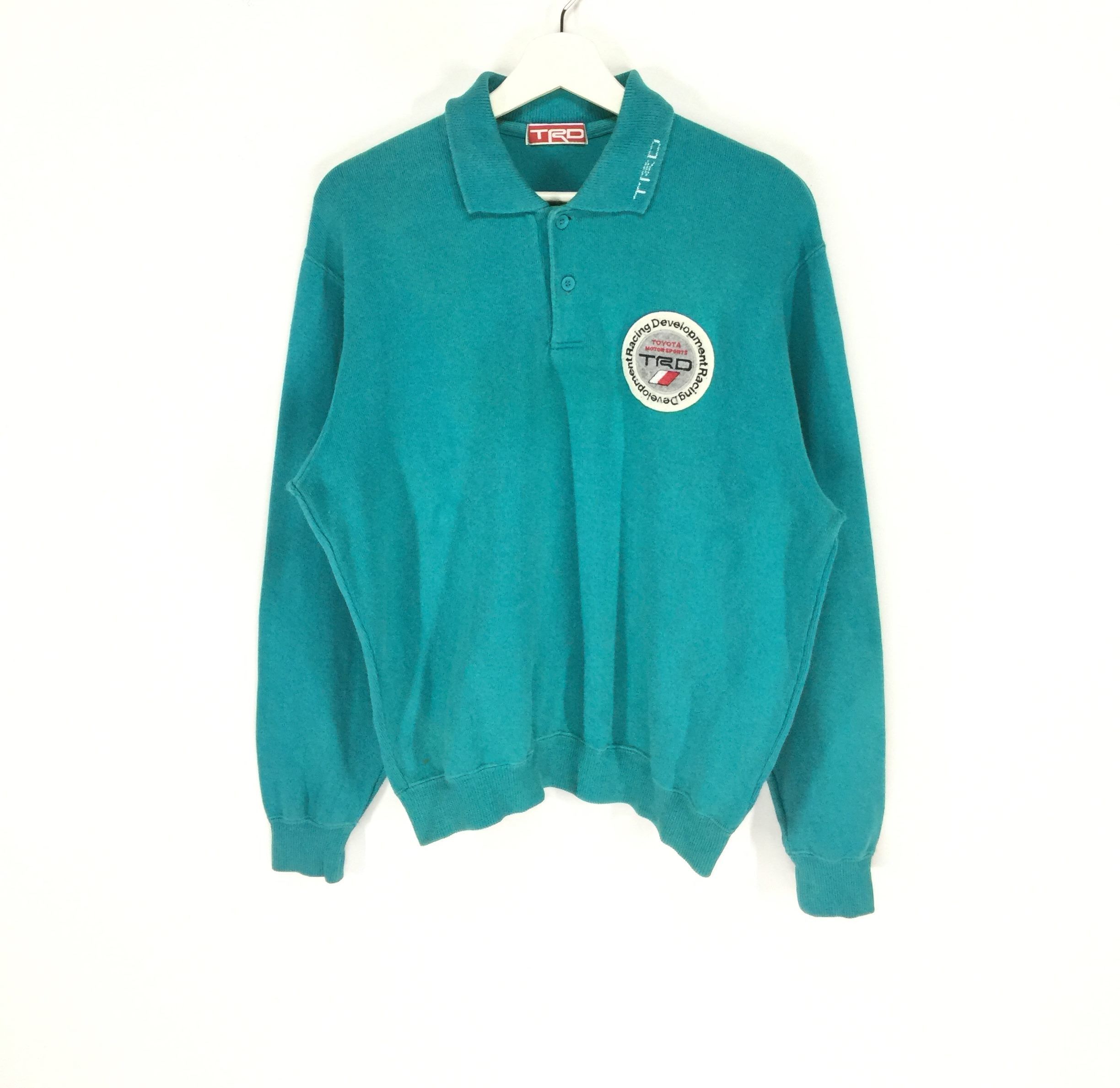 Japanese Brand × Vintage TRD Toyota racing development vintage 90s pullover Size US M / EU 48-50 / 2 - 1 Thumbnail
