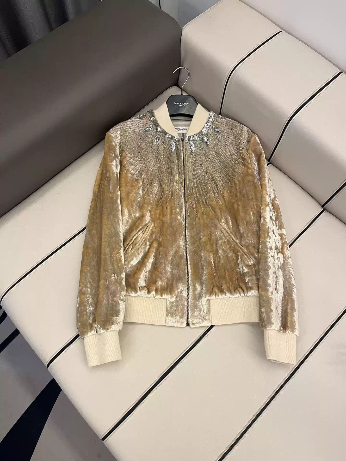 Saint Laurent 16Fw Glittering Jacket Size 46