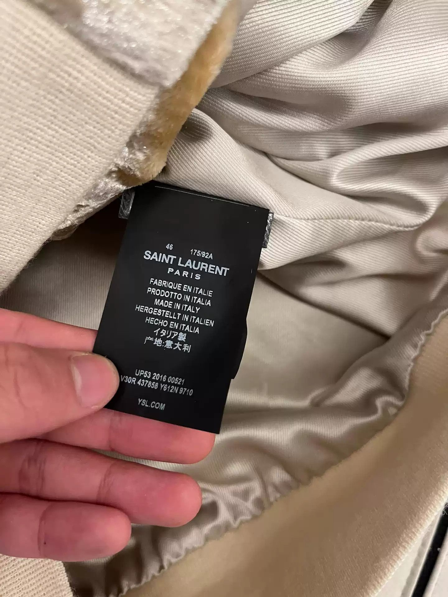 Yves Saint Laurent Saint Laurent 16Fw Glittering Jacket Size 46 Size US S / EU 44-46 / 1 - 4 Thumbnail