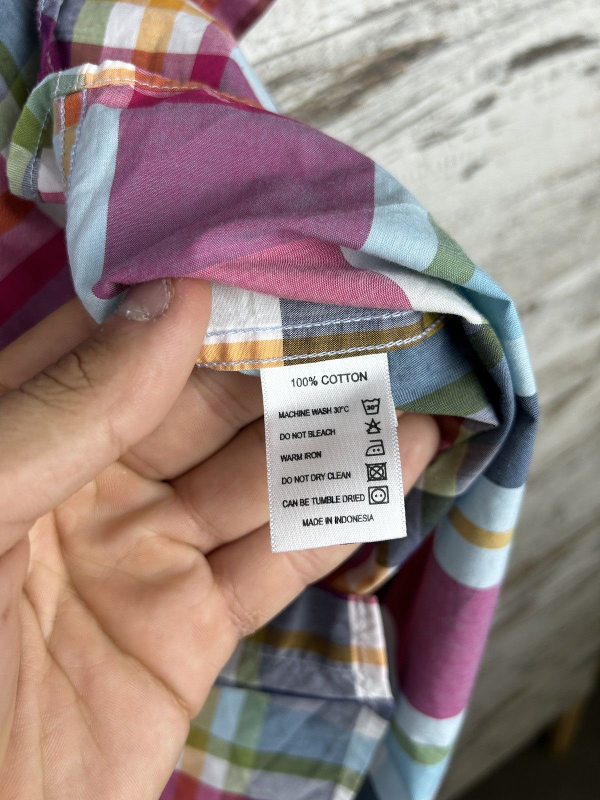 Barbour × Vintage Mens Vintage BARBOUR SHIRTS button up novacheck Size US M / EU 48-50 / 2 - 9 Thumbnail