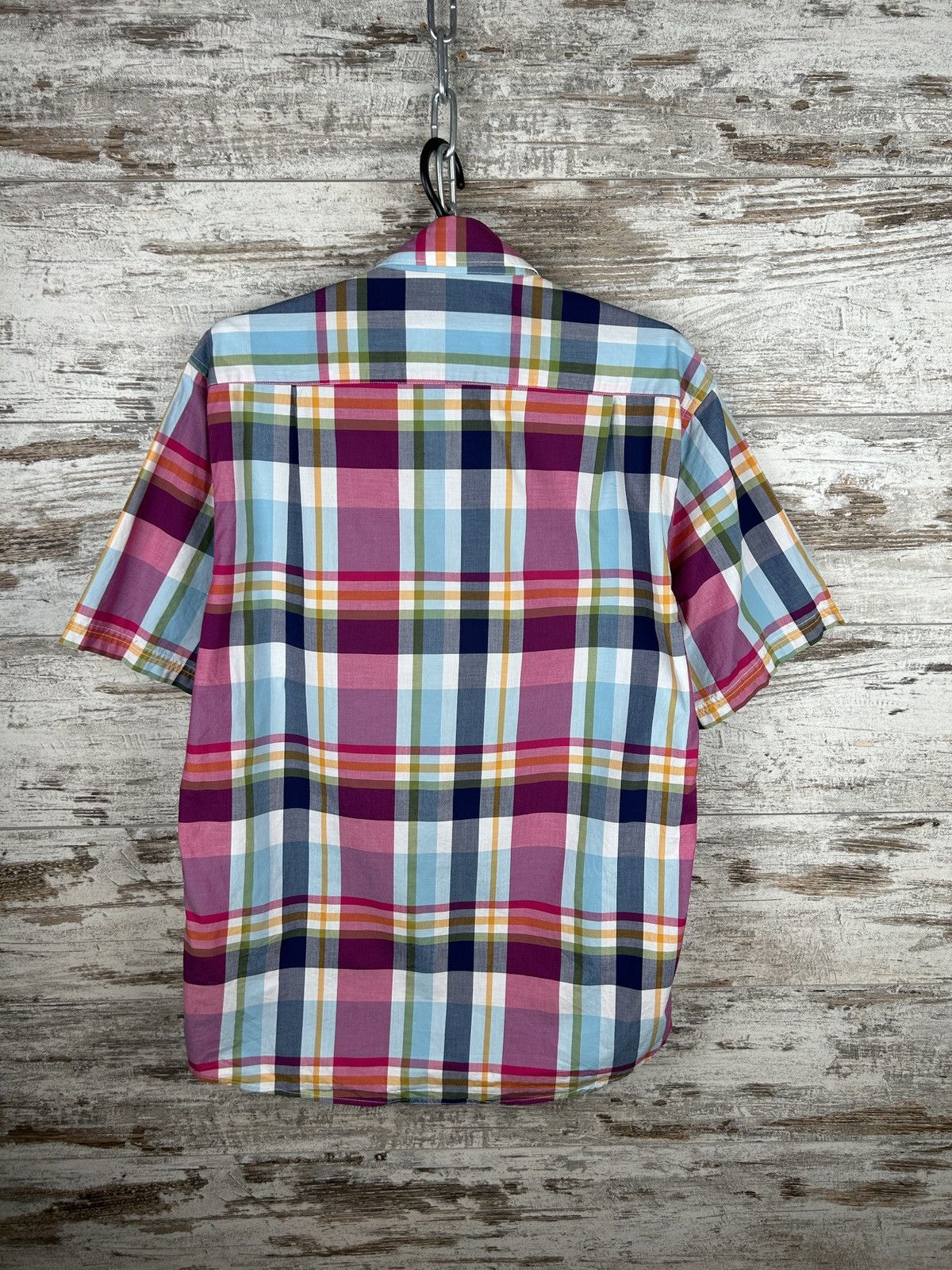 Barbour × Vintage Mens Vintage BARBOUR SHIRTS button up novacheck Size US M / EU 48-50 / 2 - 11 Thumbnail