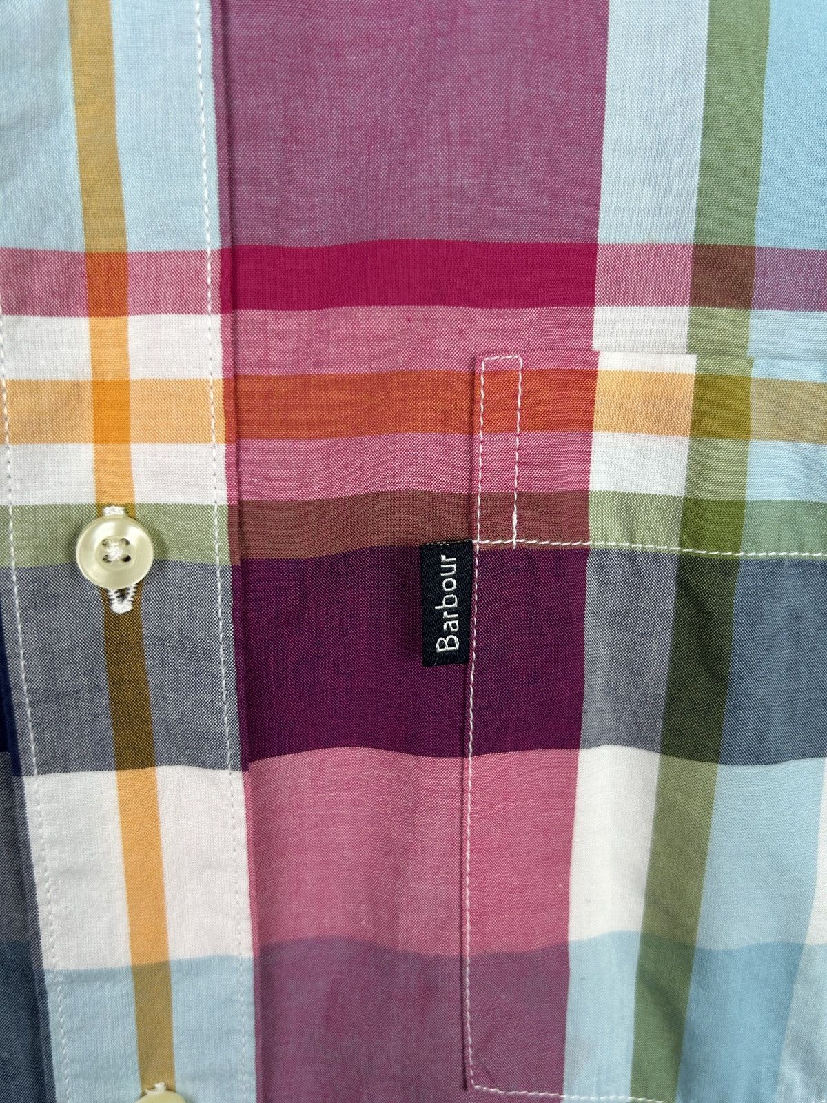 Barbour × Vintage Mens Vintage BARBOUR SHIRTS button up novacheck Size US M / EU 48-50 / 2 - 8 Thumbnail