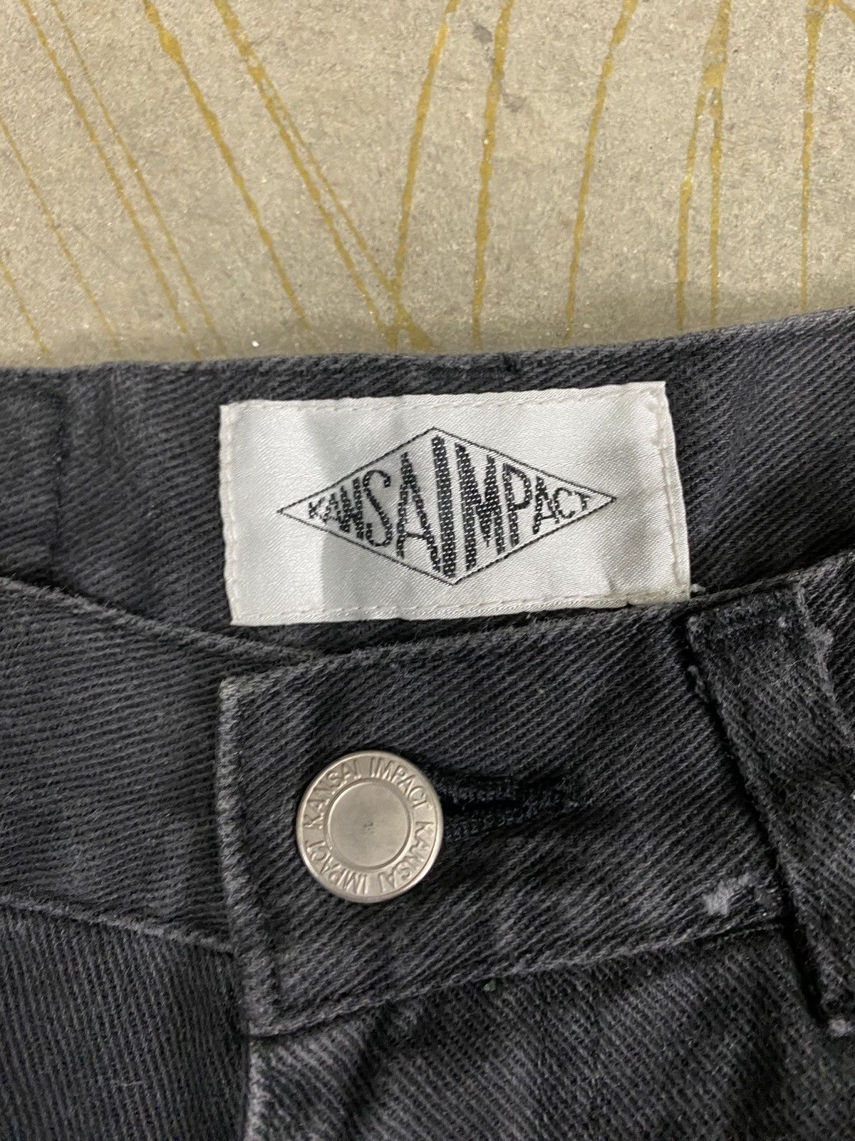 Kansai Yamamoto 80's Kansai IMPACT Embroidered Dragon Denim Size US 28 / EU 44 - 9 Thumbnail