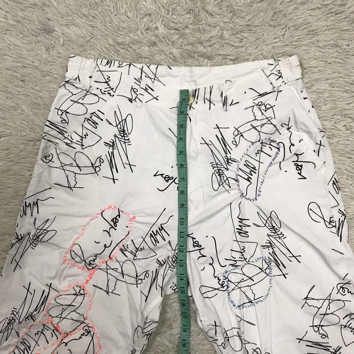 Comme des Garcons Homme Plus × The Rolling Stones AD2005 Comme Des Garcon x Rolling stones casual short pants Size US 34 / EU 50 - 22 Thumbnail