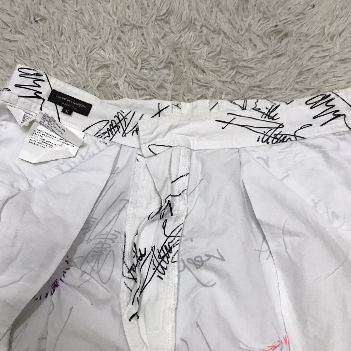 Comme des Garcons Homme Plus × The Rolling Stones AD2005 Comme Des Garcon x Rolling stones casual short pants Size US 34 / EU 50 - 12 Thumbnail