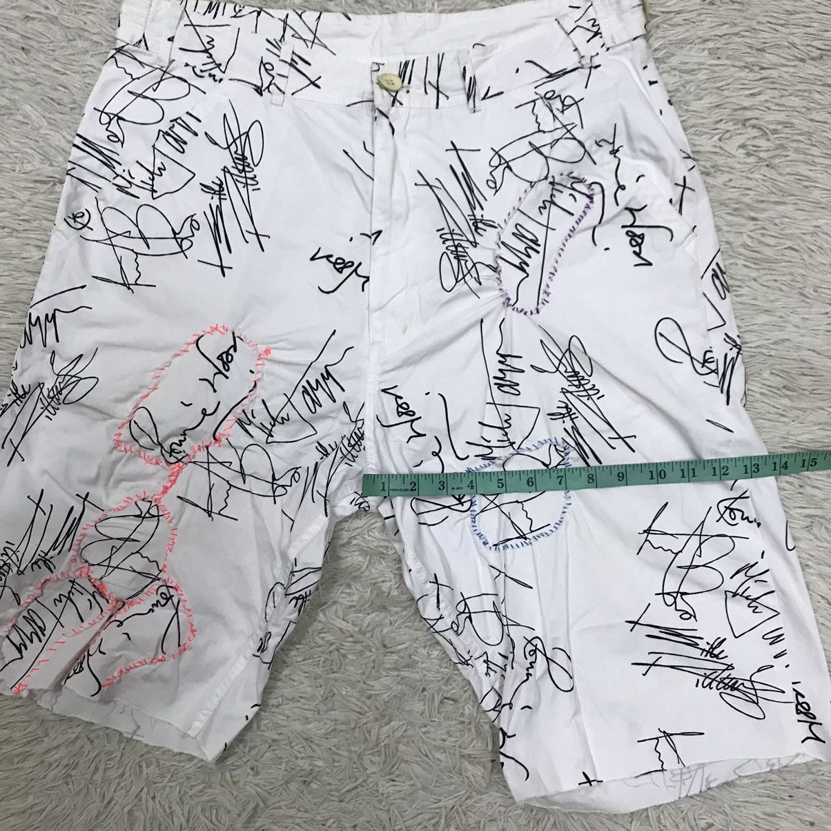 Comme des Garcons Homme Plus × The Rolling Stones AD2005 Comme Des Garcon x Rolling stones casual short pants Size US 34 / EU 50 - 21 Thumbnail