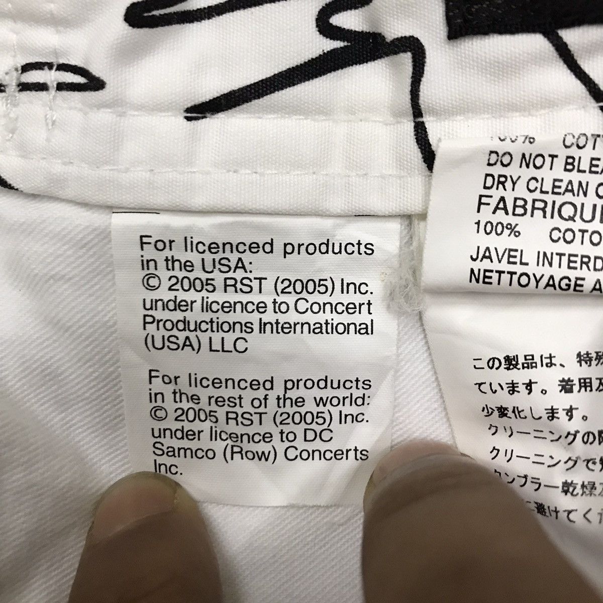 Comme des Garcons Homme Plus × The Rolling Stones AD2005 Comme Des Garcon x Rolling stones casual short pants Size US 34 / EU 50 - 19 Thumbnail