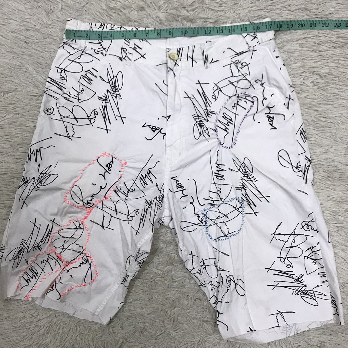 Comme des Garcons Homme Plus × The Rolling Stones AD2005 Comme Des Garcon x Rolling stones casual short pants Size US 34 / EU 50 - 20 Thumbnail