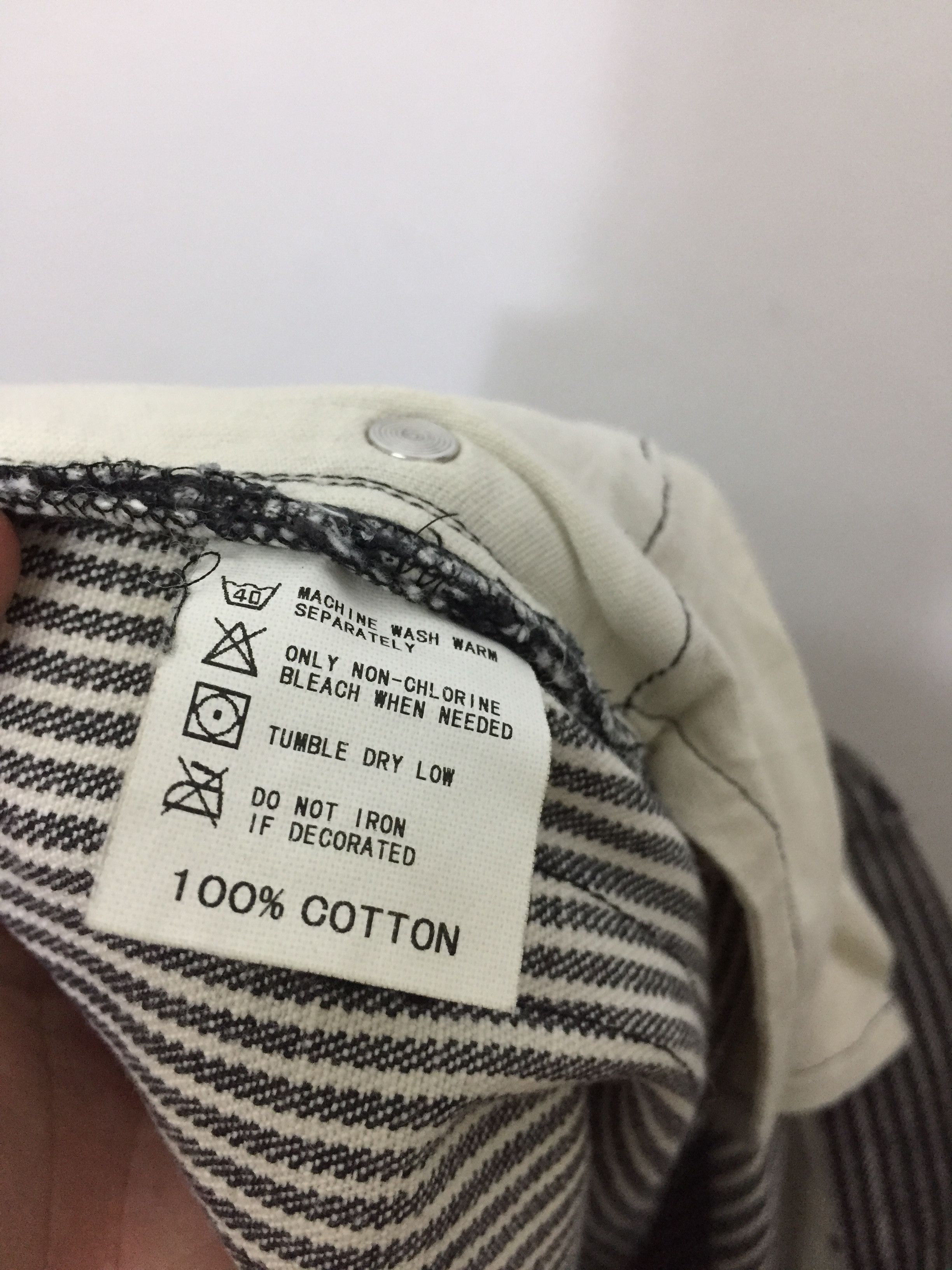 Good Enough Hiroshi fujiwara wabash Hickory denim Size US 32 / EU 48 - 9 Thumbnail