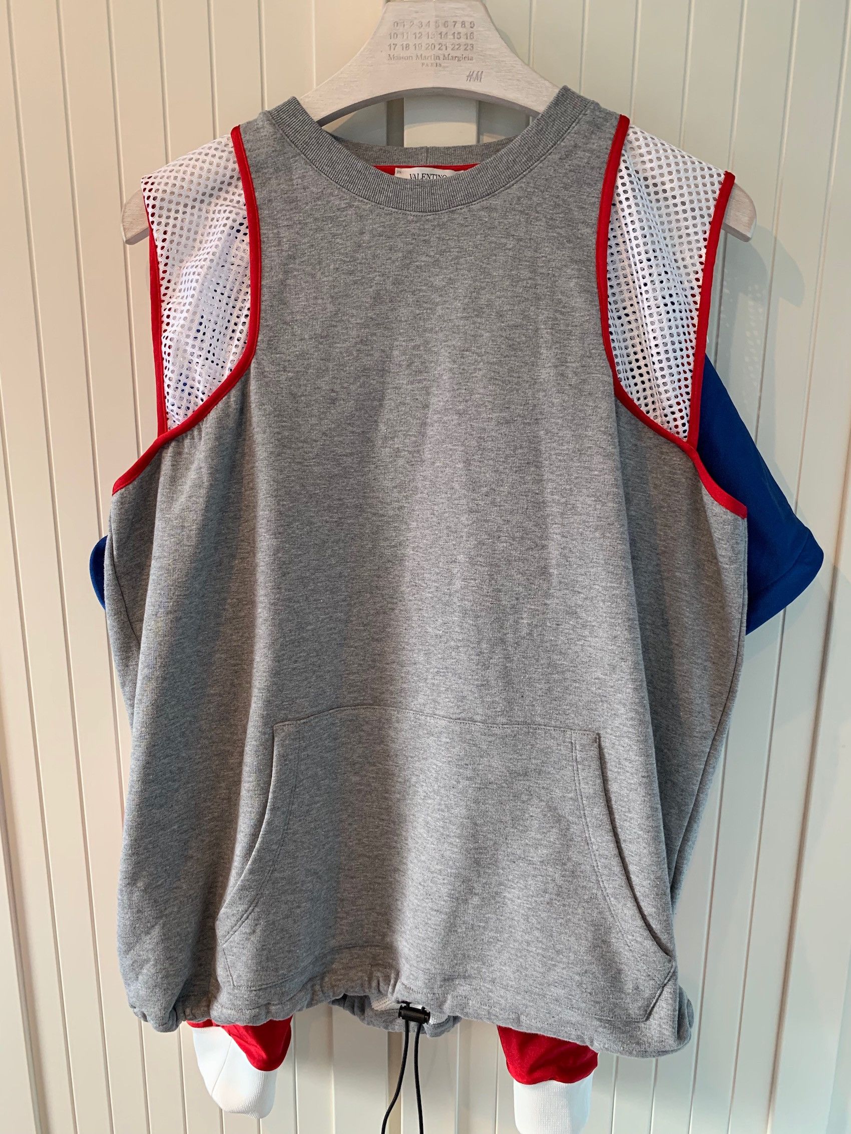 Valentino SS'16 Sweatshirt Deconstructed Drawstring Size US L / EU 52-54 / 3 - 5 Thumbnail