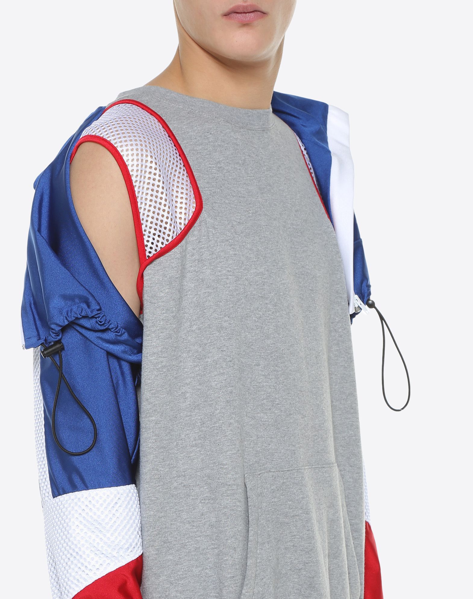 Valentino SS'16 Sweatshirt Deconstructed Drawstring Size US L / EU 52-54 / 3 - 4 Thumbnail