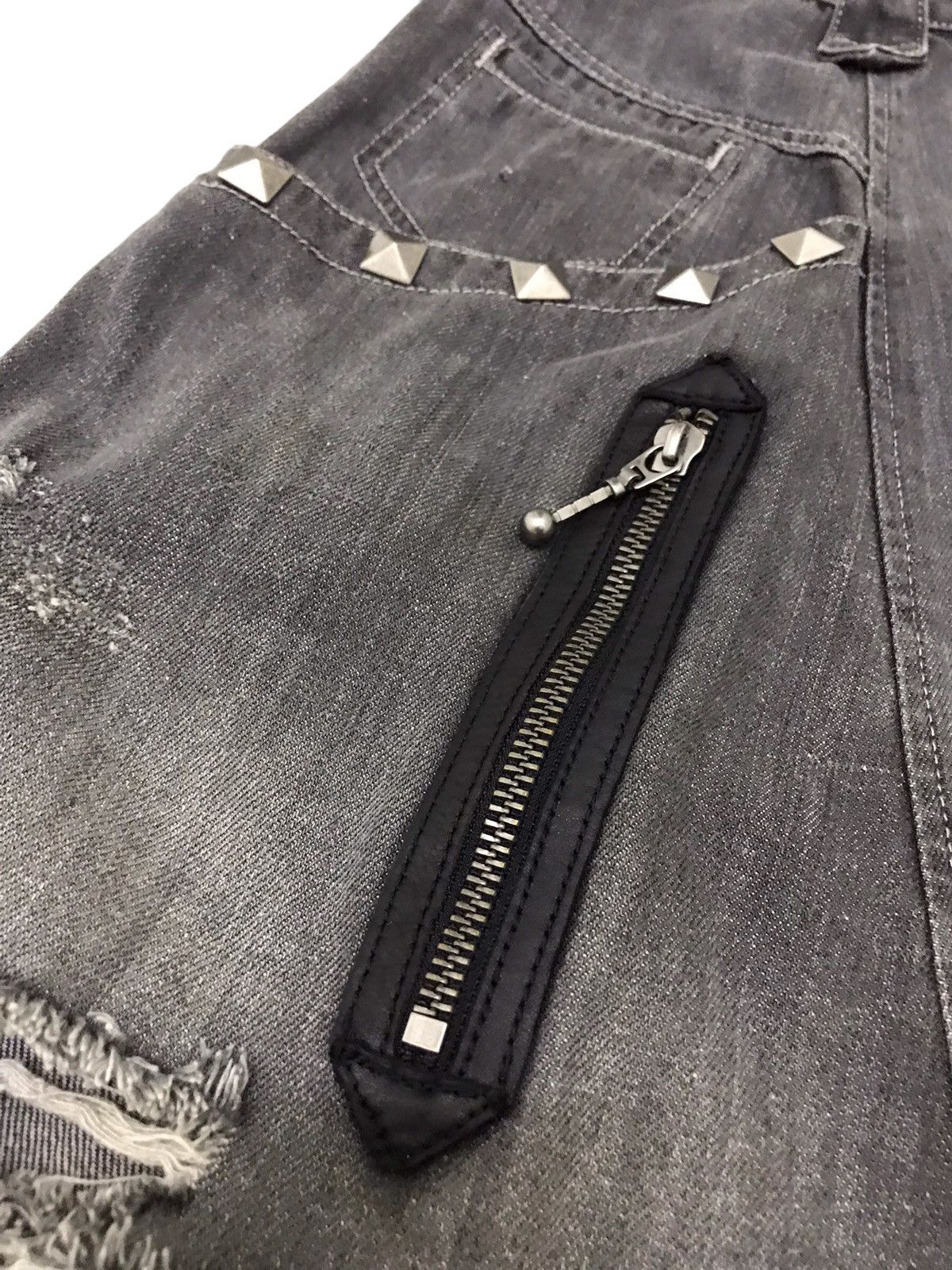 Japanese Brand ALGONQUINS Japanese Street Tobi Style Jeans Size US 31 - 6 Thumbnail