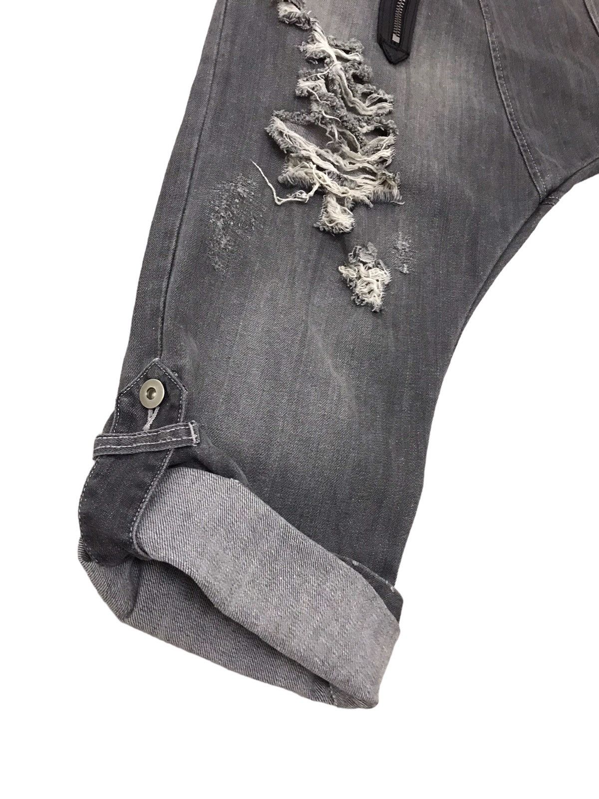 Japanese Brand ALGONQUINS Japanese Street Tobi Style Jeans Size US 31 - 16 Thumbnail
