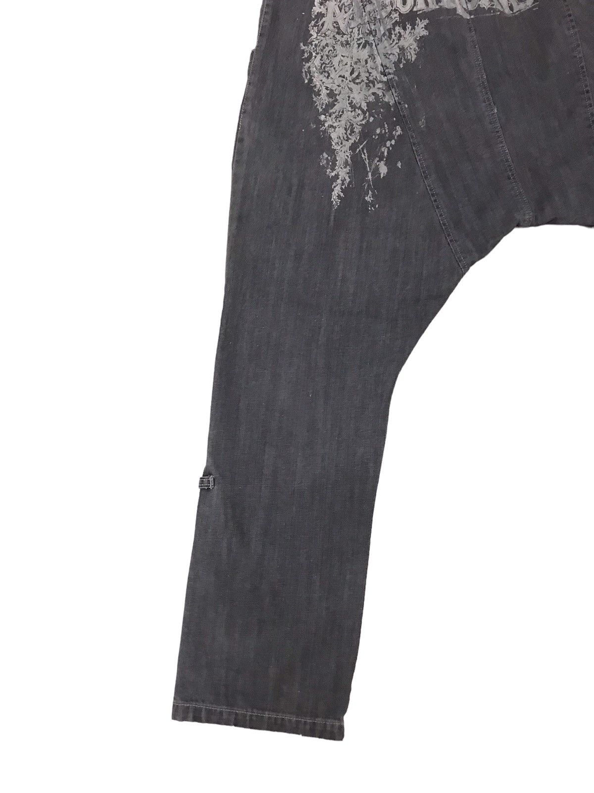 Japanese Brand ALGONQUINS Japanese Street Tobi Style Jeans Size US 31 - 10 Thumbnail