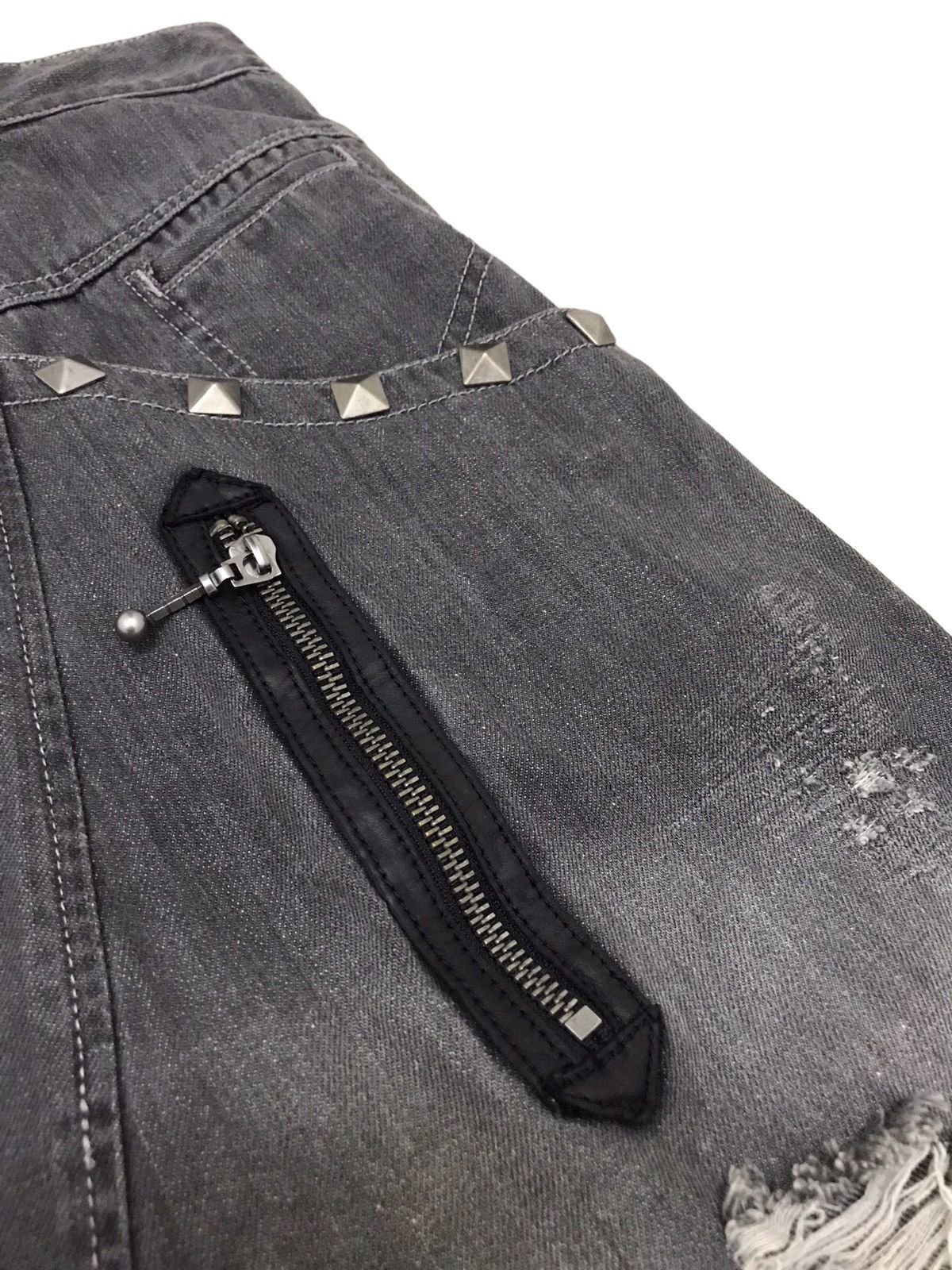 Japanese Brand ALGONQUINS Japanese Street Tobi Style Jeans Size US 31 - 7 Thumbnail