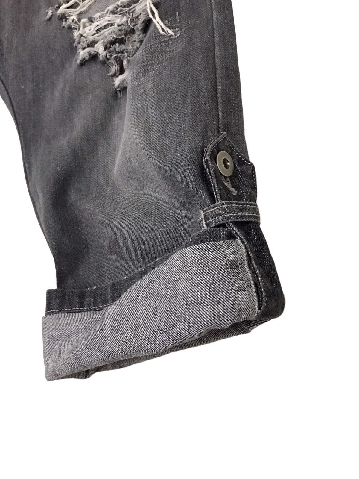 Japanese Brand ALGONQUINS Japanese Street Tobi Style Jeans Size US 31 - 15 Thumbnail