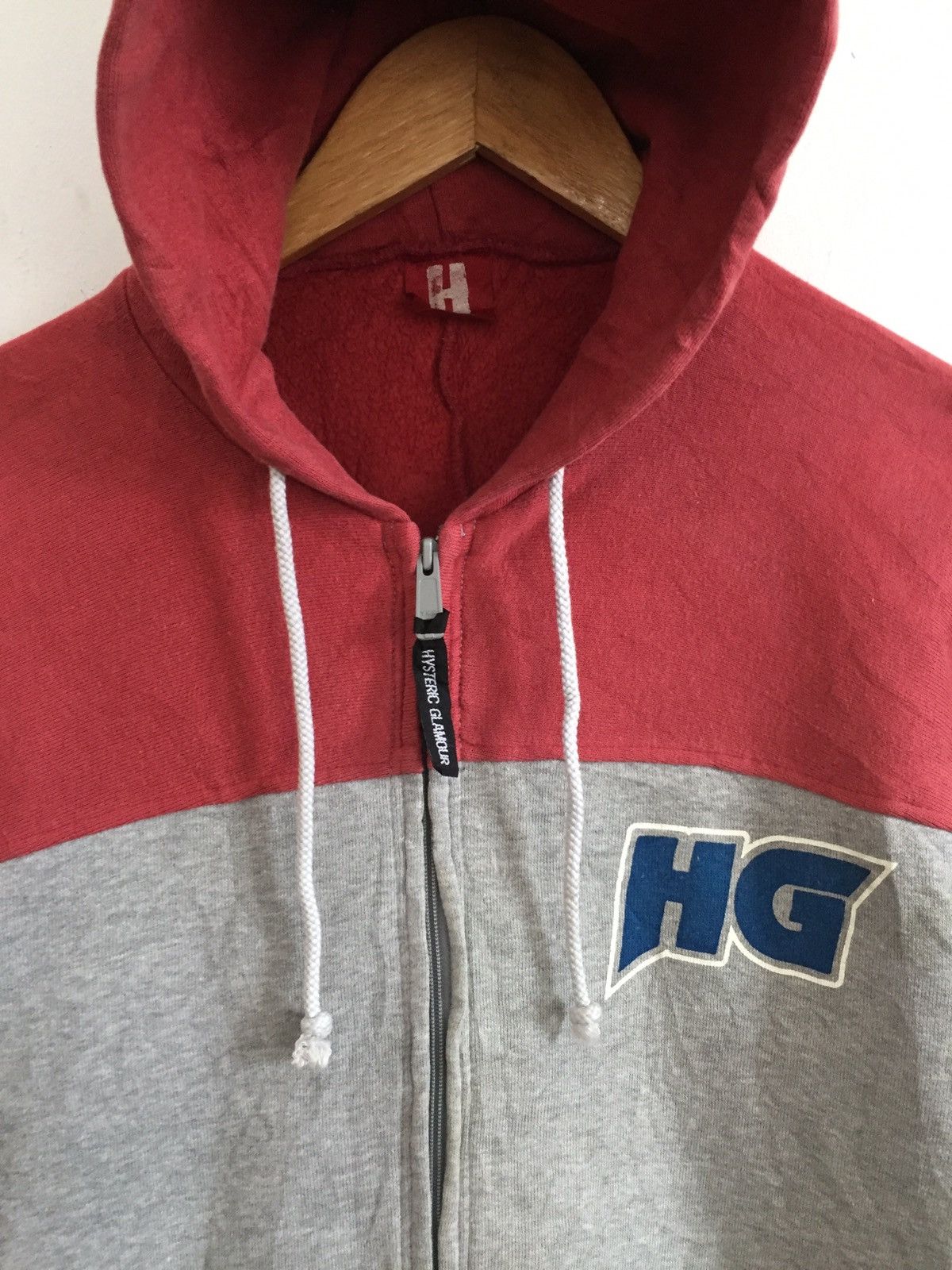 Hysteric Glamour HEAT🔥OG HG Trademark Logo Two Tones Hoodie Size US M / EU 48-50 / 2 - 2 Thumbnail