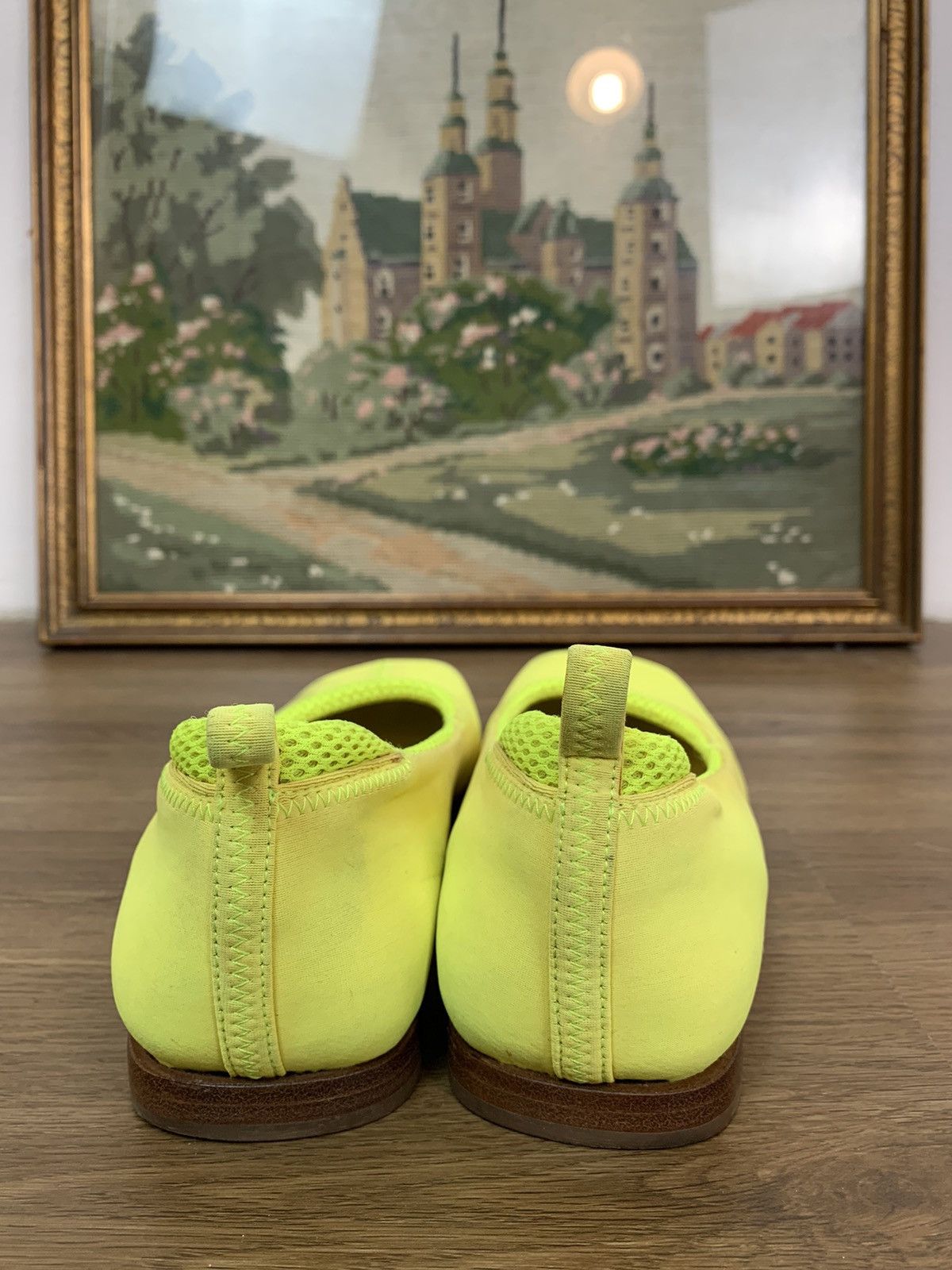 Miu Miu Miu Miu Y2K neon neoprene flat shoes Size US 6.5 / IT 36.5 - 5 Thumbnail