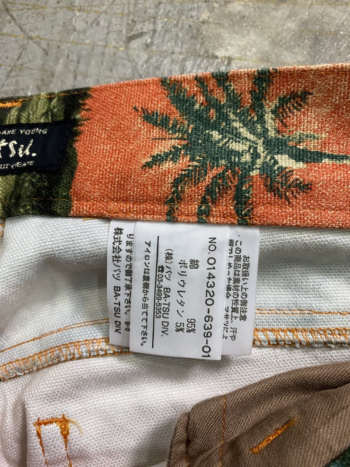Japanese Brand 90's Ba-TSU Native Culture All over print hysteric glamour Size 29" - 10 Thumbnail