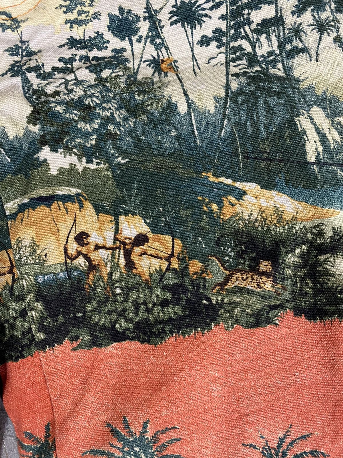 Japanese Brand 90's Ba-TSU Native Culture All over print hysteric glamour Size 29" - 6 Thumbnail