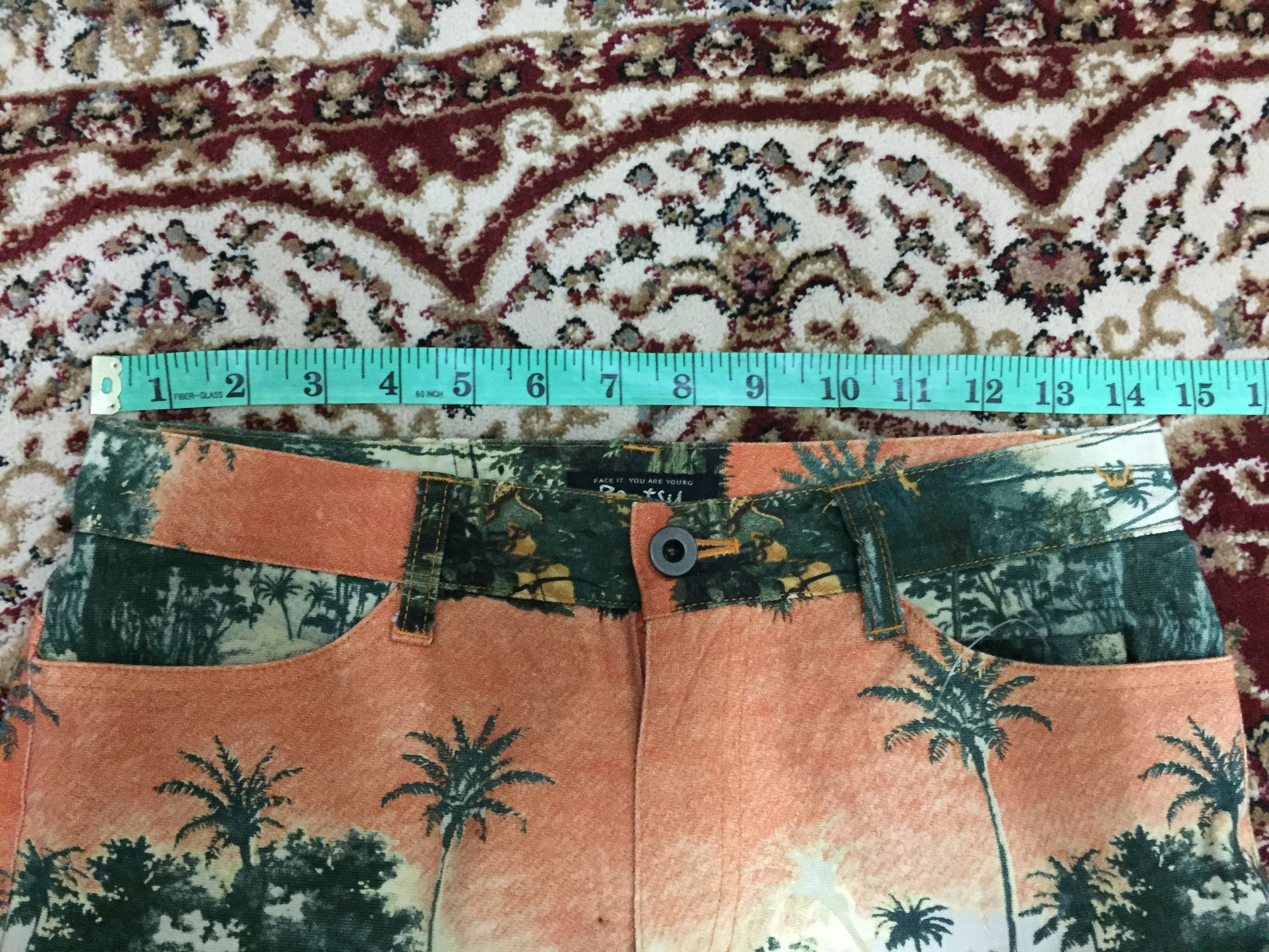 Japanese Brand 90's Ba-TSU Native Culture All over print hysteric glamour Size 29" - 11 Thumbnail