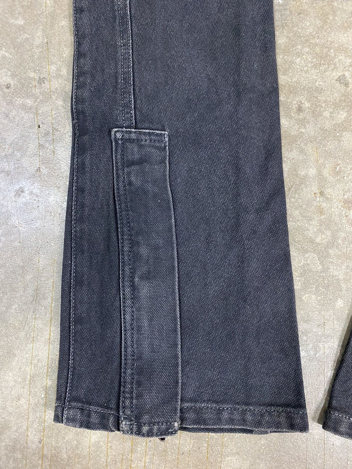 RIPVANWINKLE RIP VAN WINKLE Ankle Zipper Block Pants parachute style Size US 29 - 12 Thumbnail