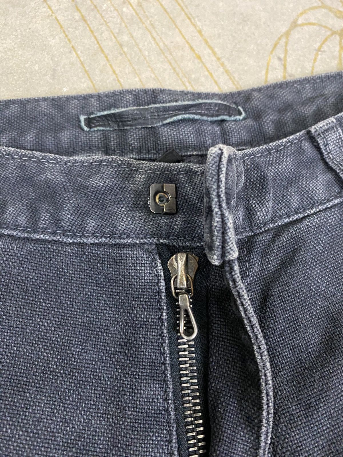 RIPVANWINKLE RIP VAN WINKLE Ankle Zipper Block Pants parachute style Size US 29 - 7 Thumbnail